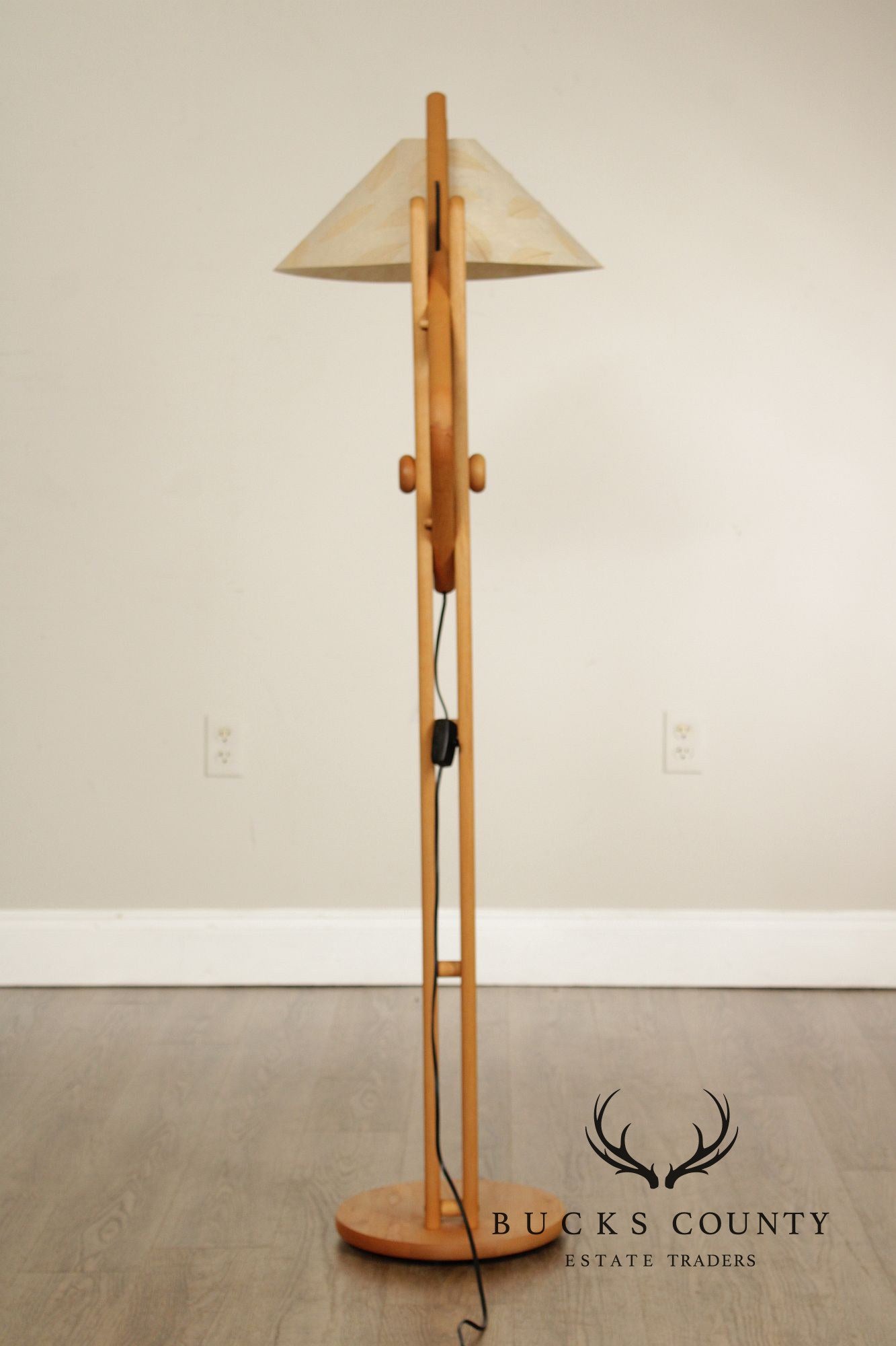 Domus Danish Modern Teak Floor Lamp