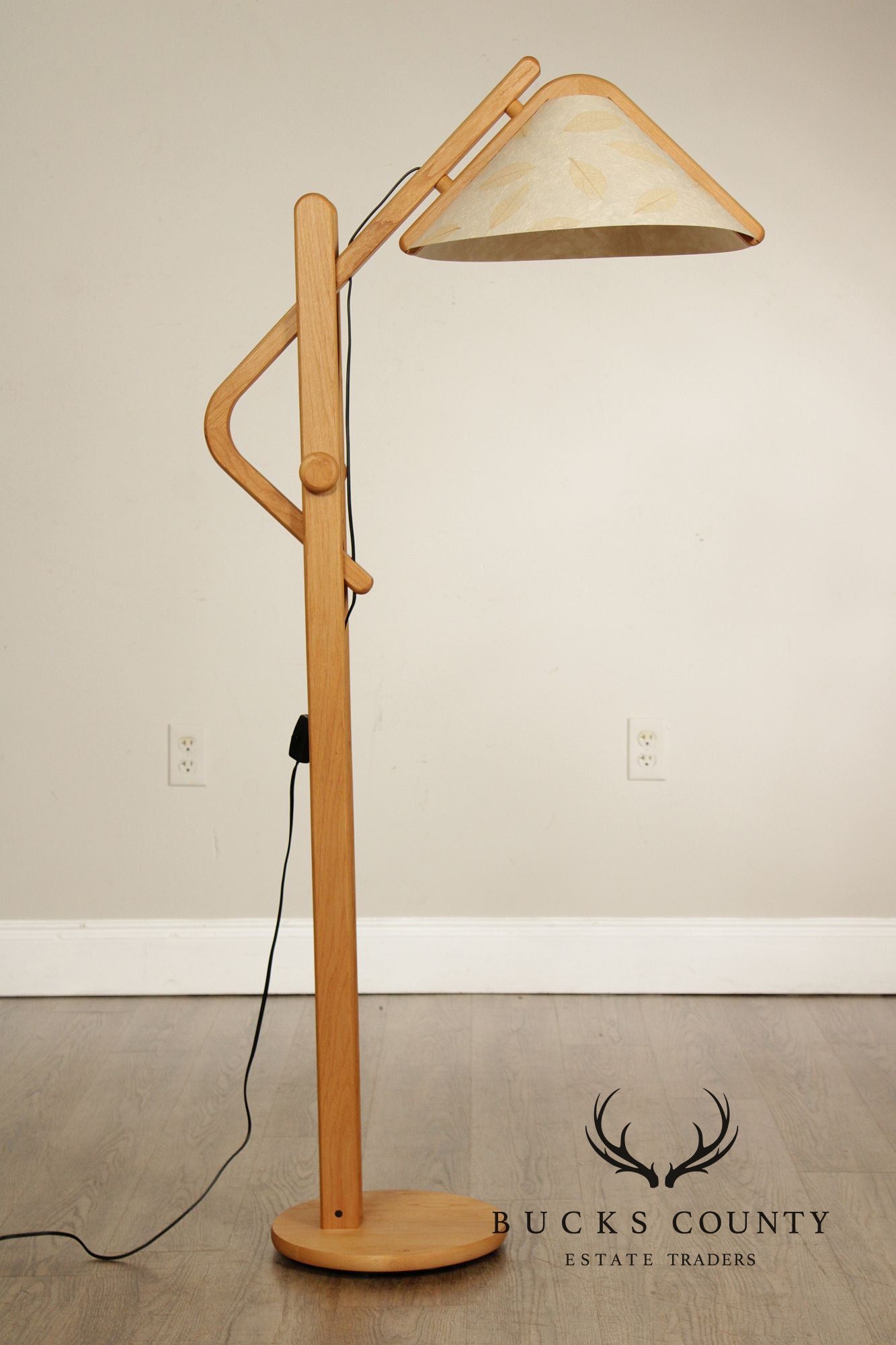 Domus Danish Modern Teak Floor Lamp