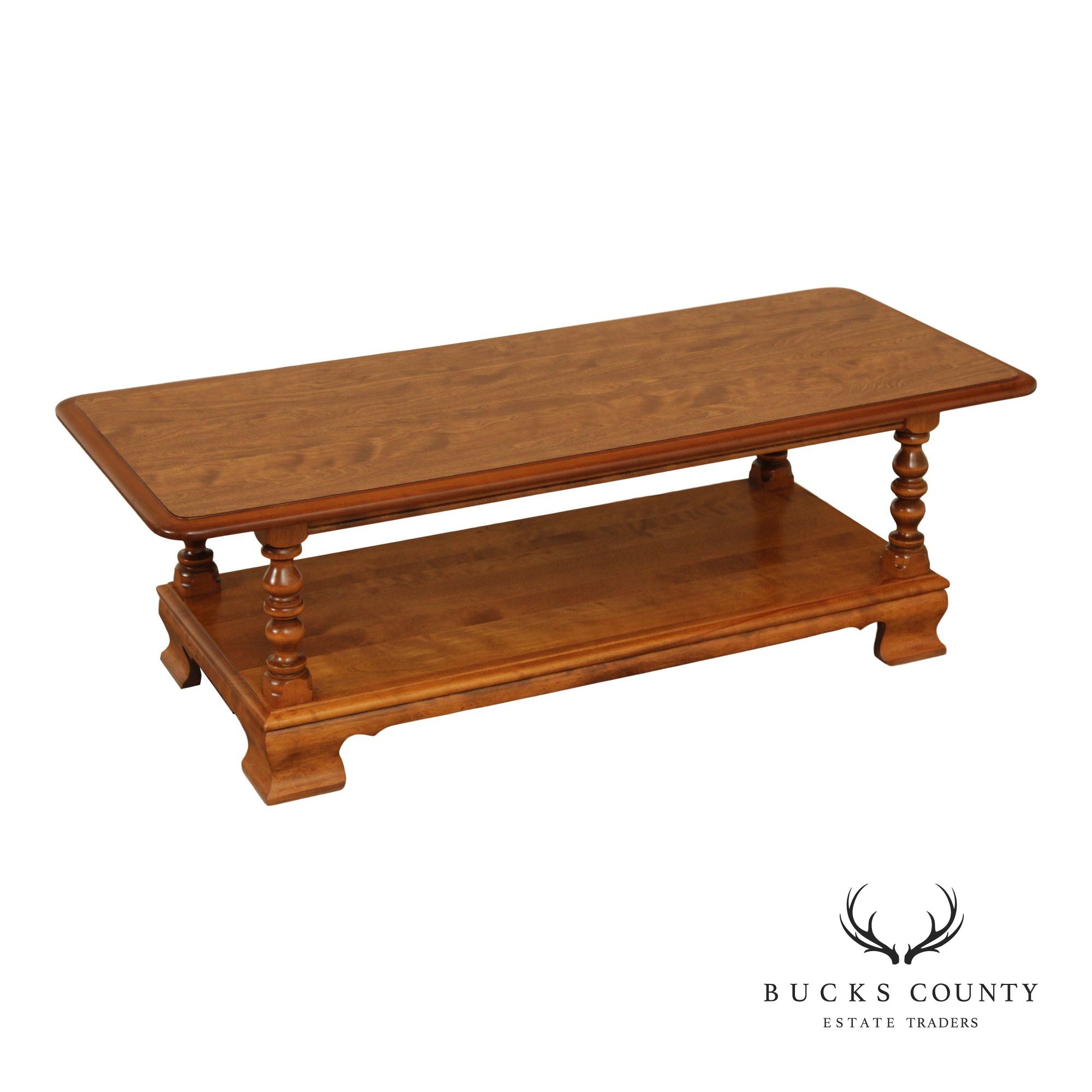 Ethan Allen Heirloom Maple Coffee Table