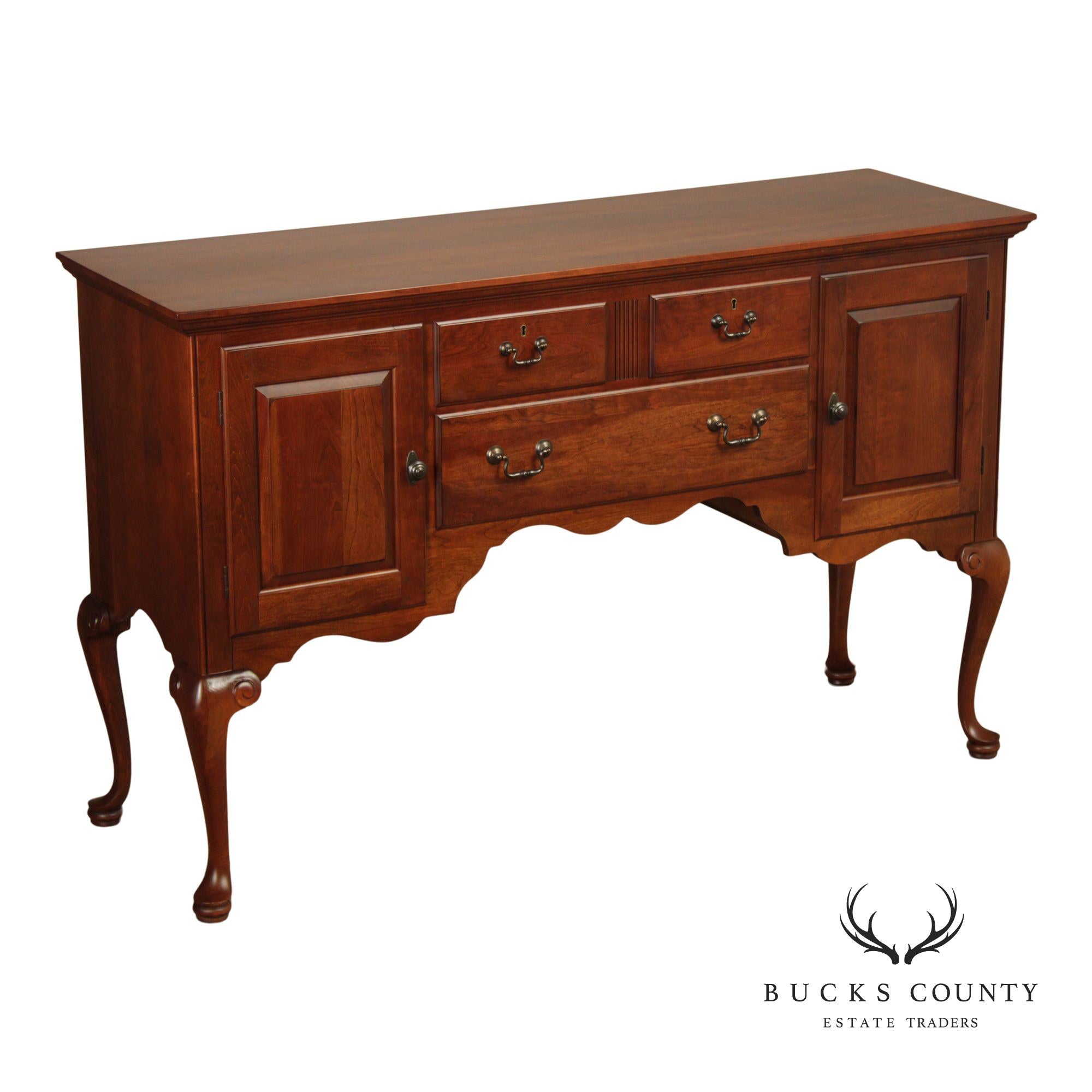 Pennsylvania House Cherry Queen Anne Style Sideboard Buffet