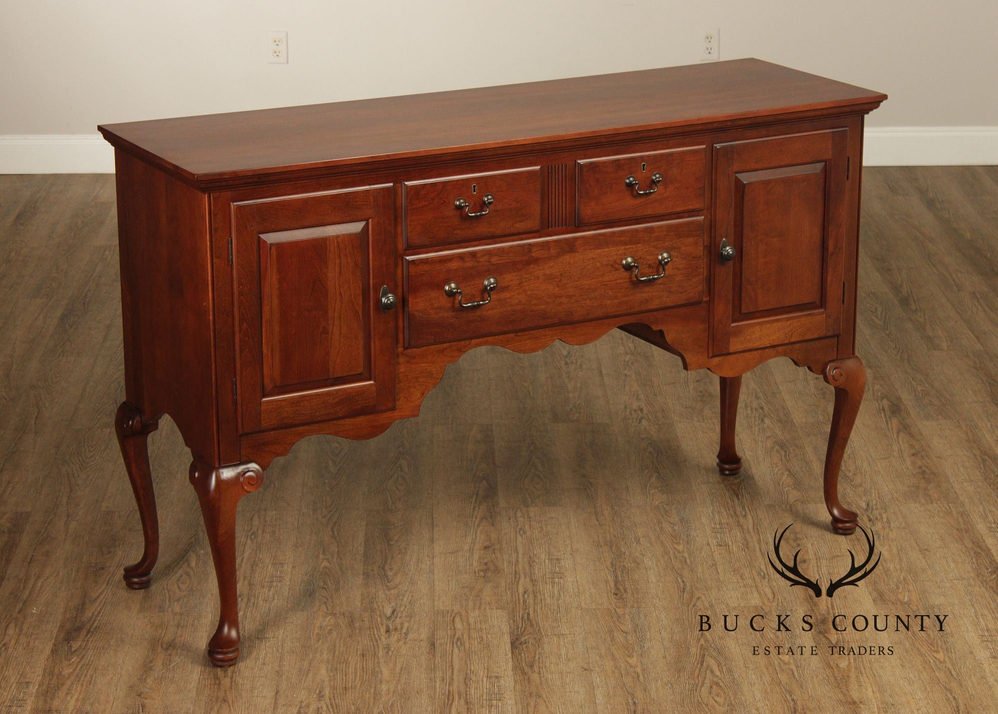 Pennsylvania House Cherry Queen Anne Style Sideboard Buffet