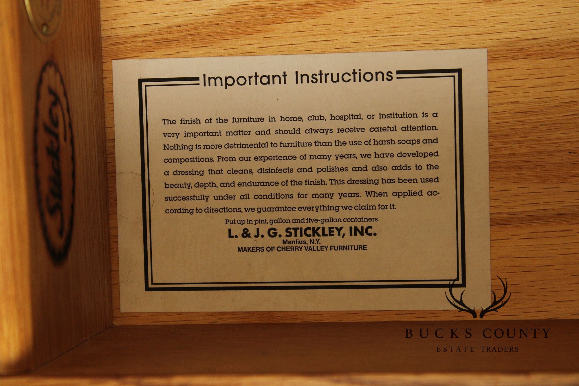 Stickley Mission Collection Oak Two-Drawer File Cabinet