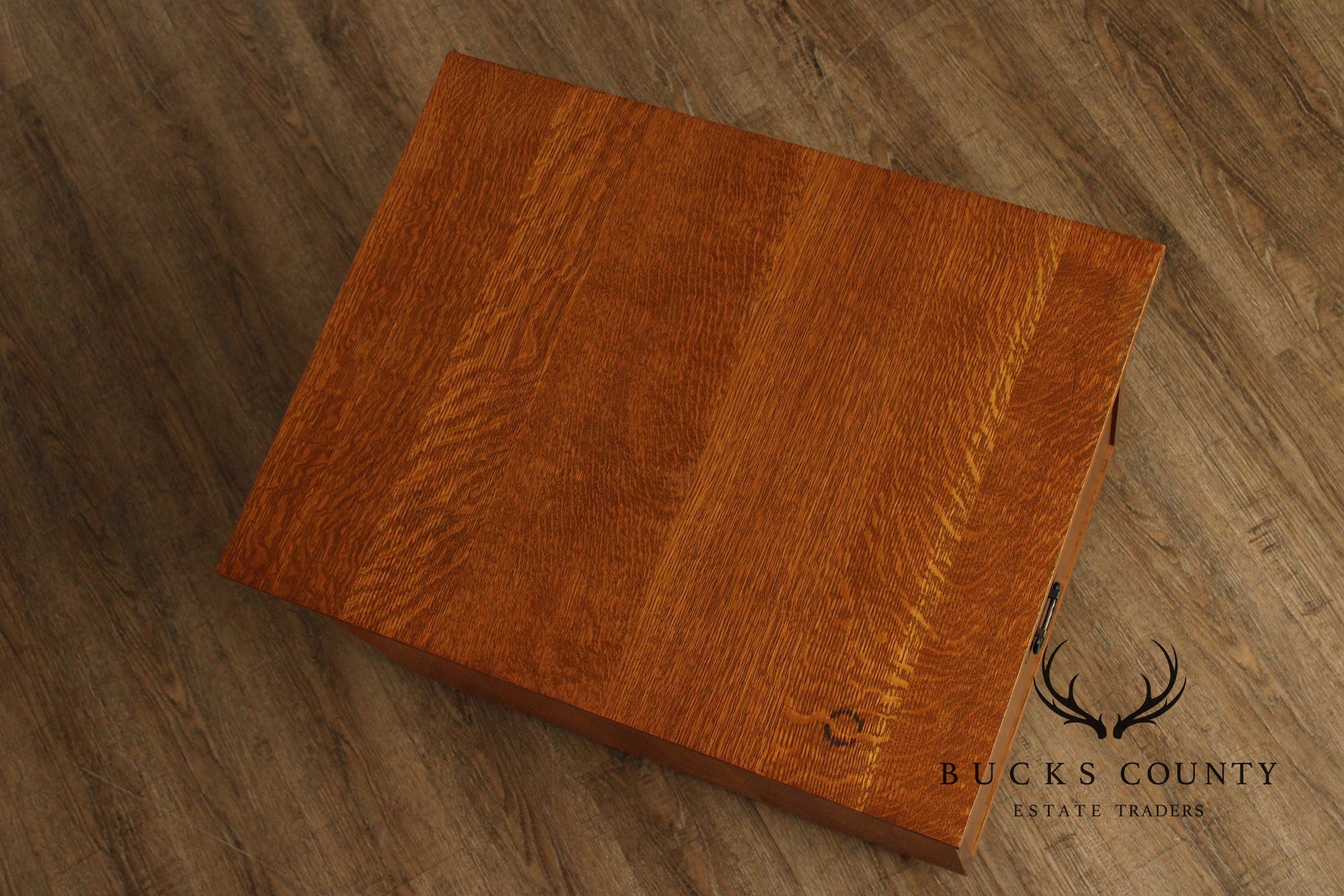 Stickley Mission Collection Oak Two-Drawer File Cabinet