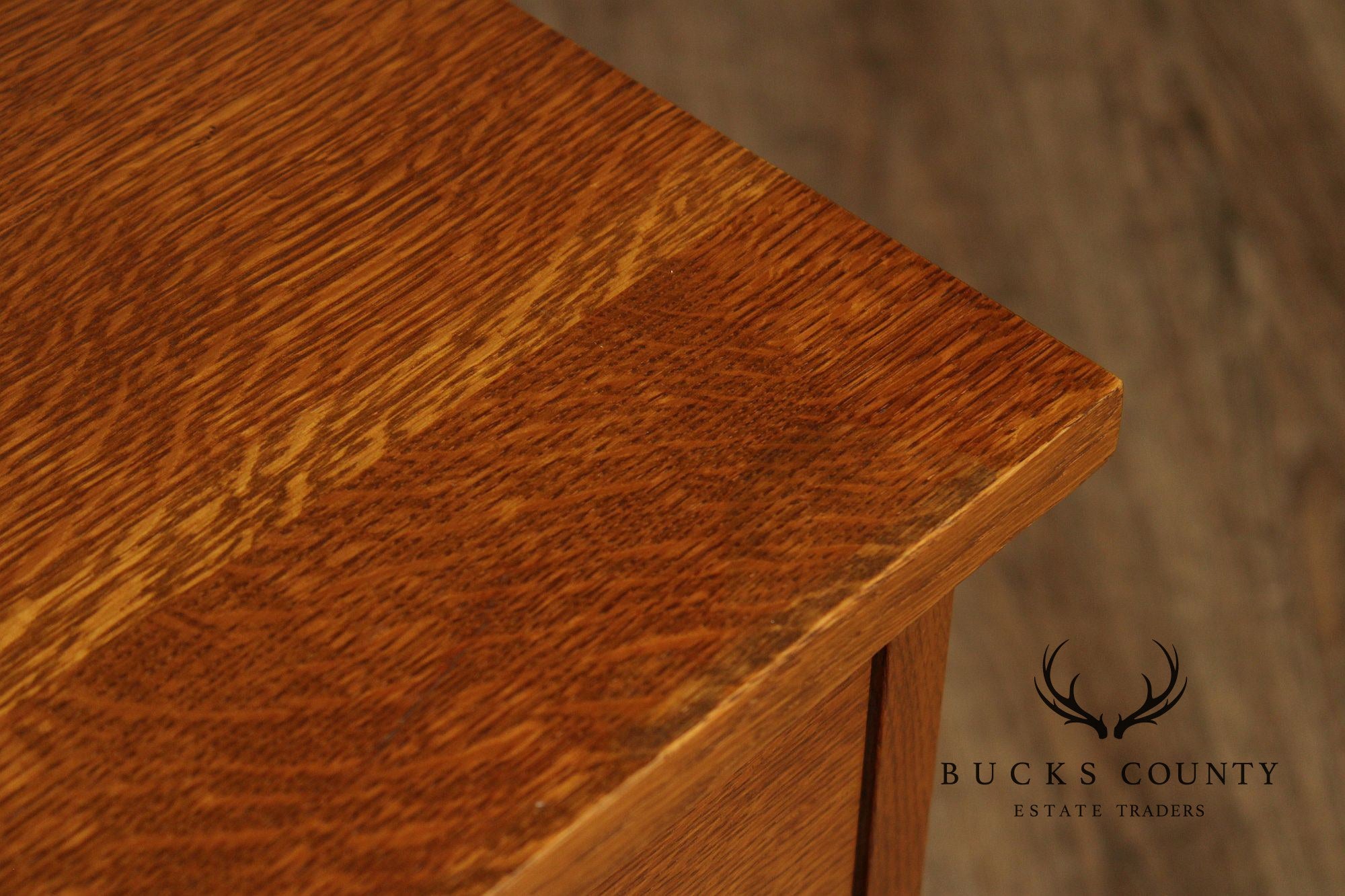 Stickley Mission Collection Oak Two-Drawer File Cabinet