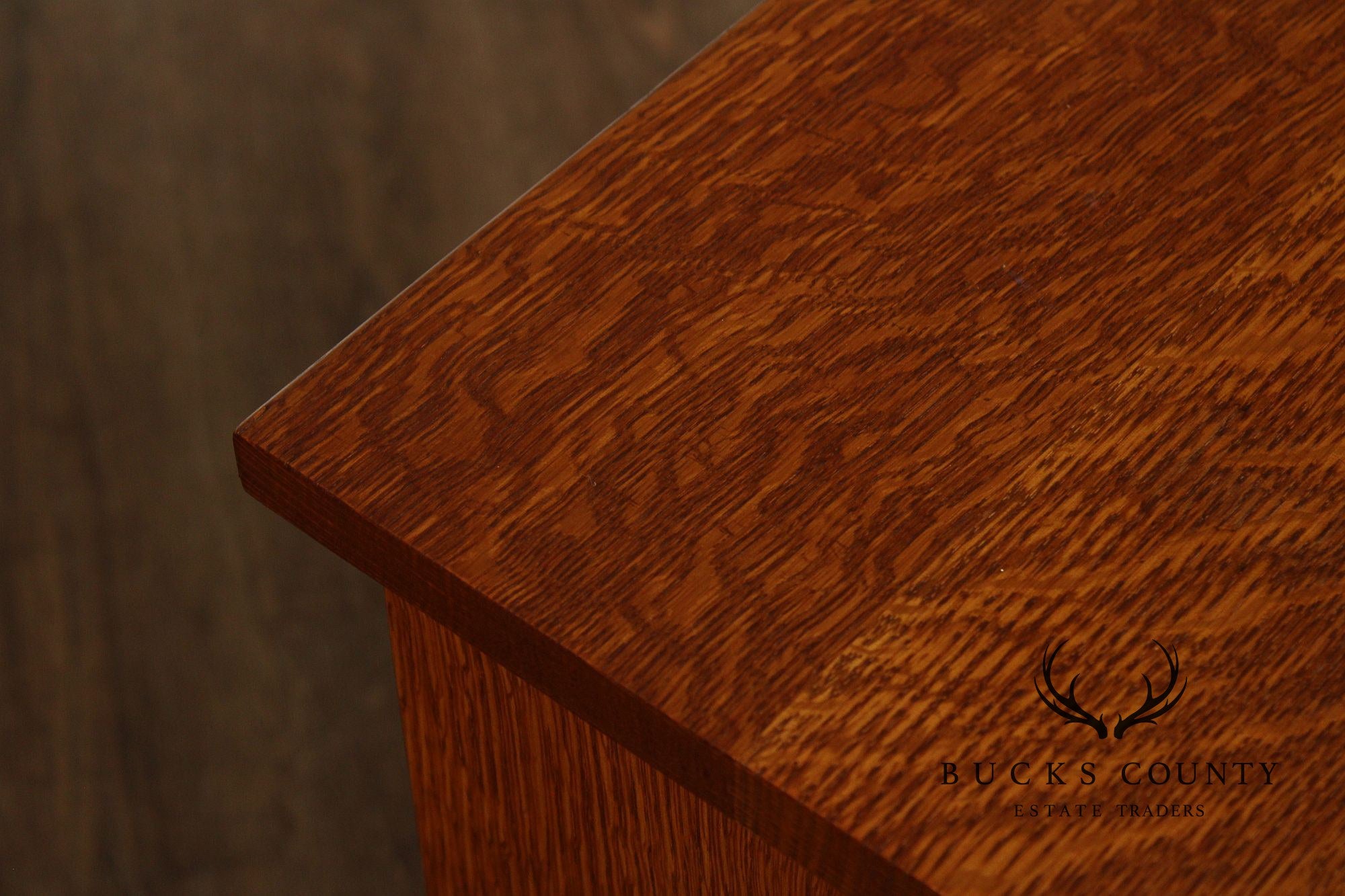 Stickley Mission Collection Oak Two-Drawer File Cabinet