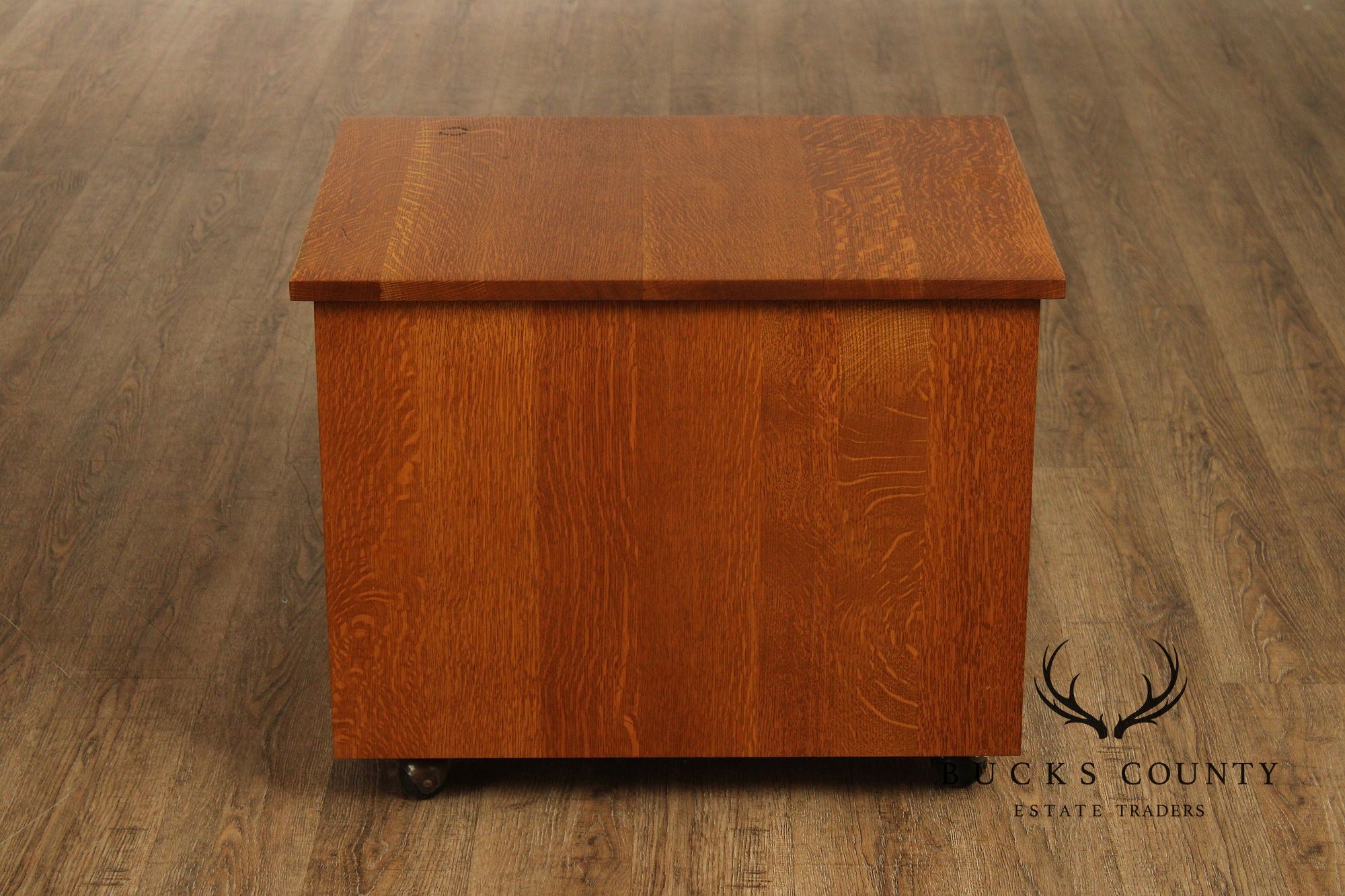 Stickley Mission Collection Oak Two-Drawer File Cabinet