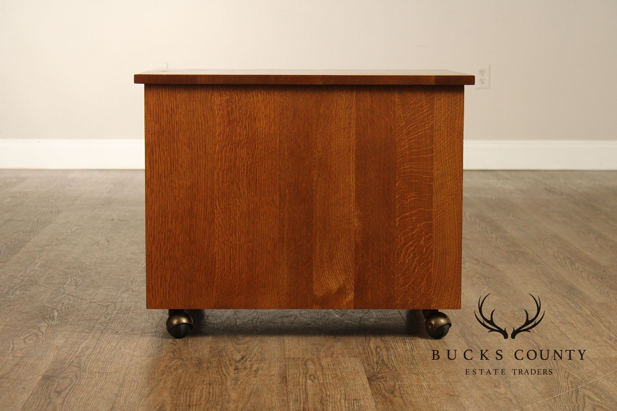 Stickley Mission Collection Oak Two-Drawer File Cabinet