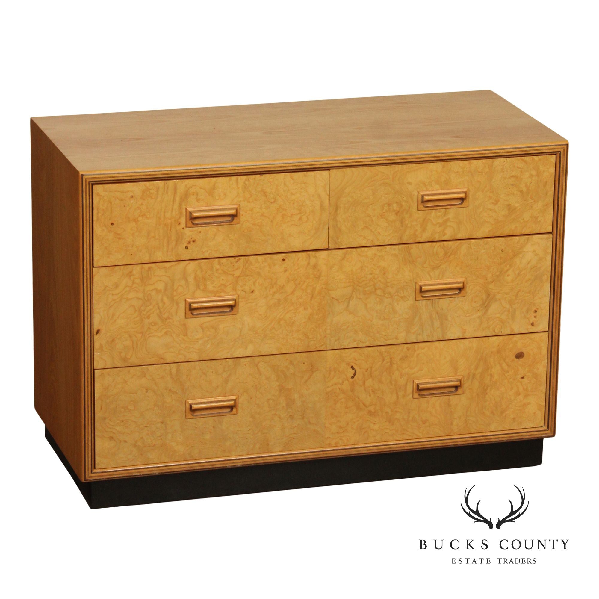 Henredon 'Scene Two' Burlwood Chest of Drawers