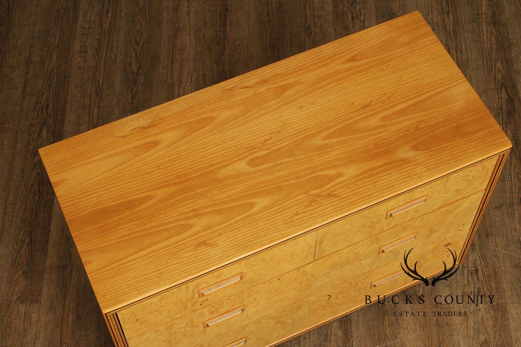 Henredon 'Scene Two' Burlwood Chest of Drawers