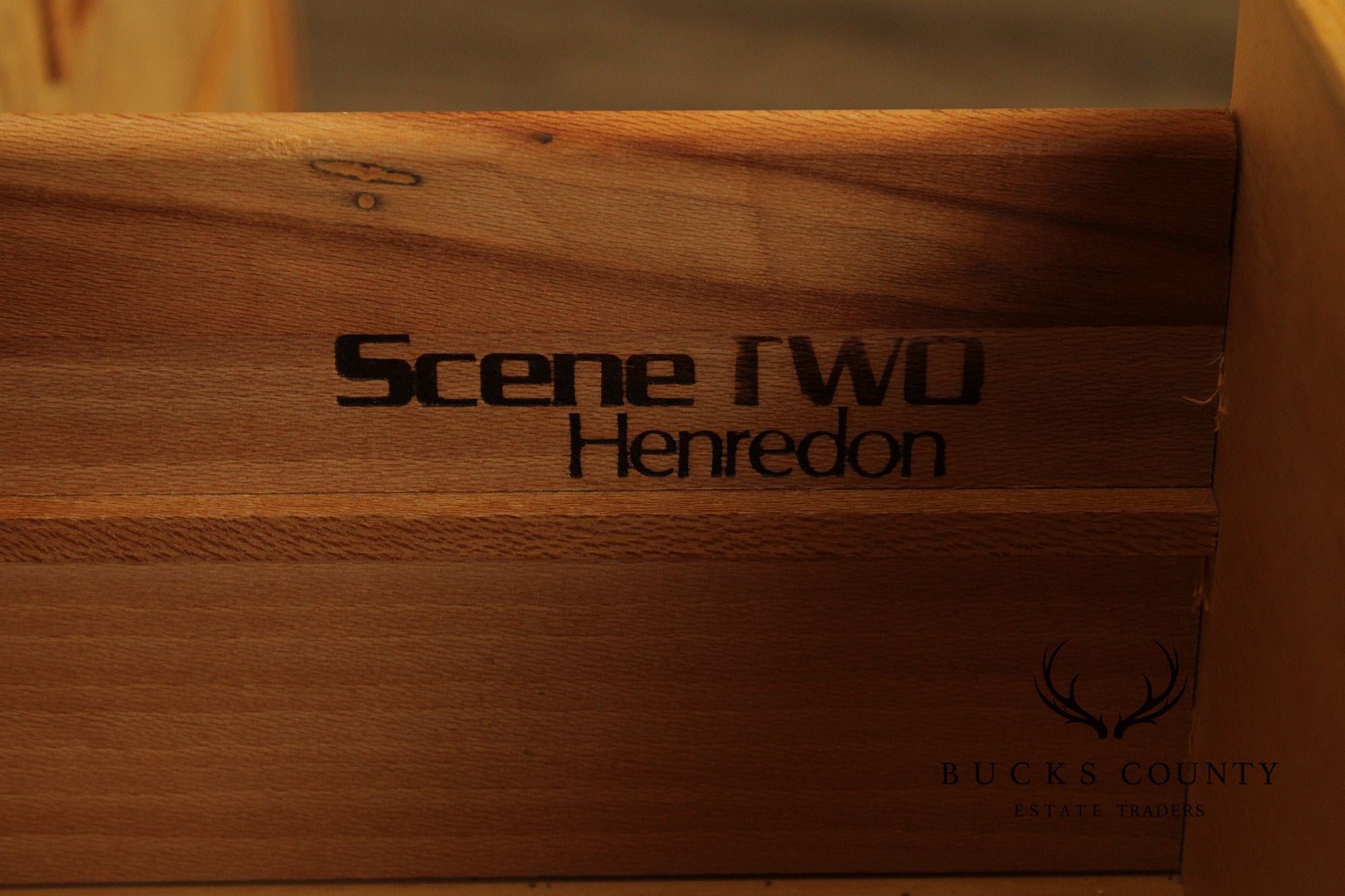 Henredon 'Scene Two' Burlwood Chest of Drawers