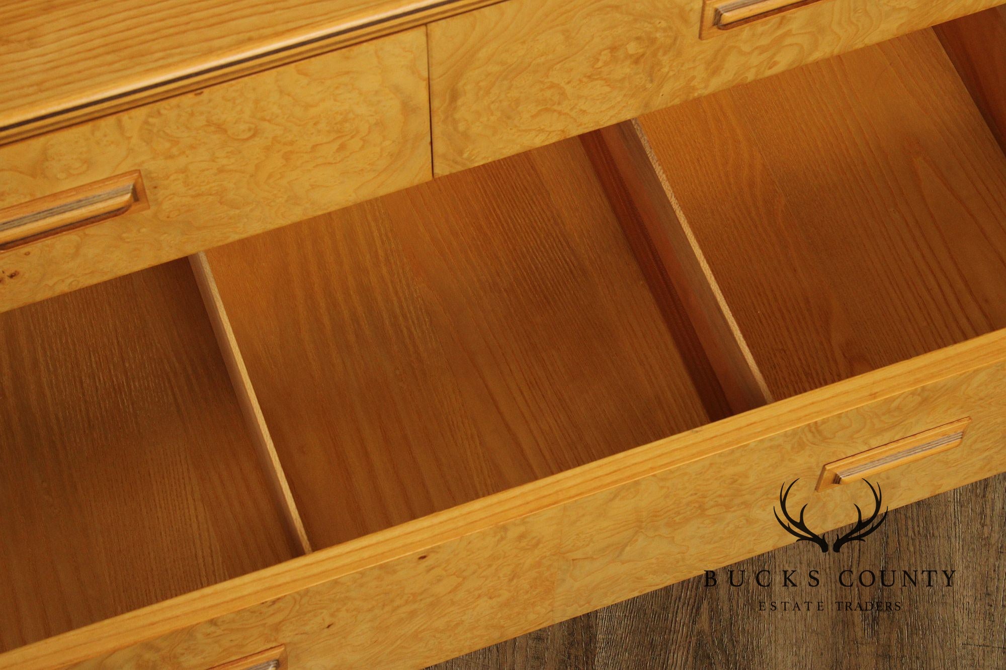 Henredon 'Scene Two' Burlwood Chest of Drawers