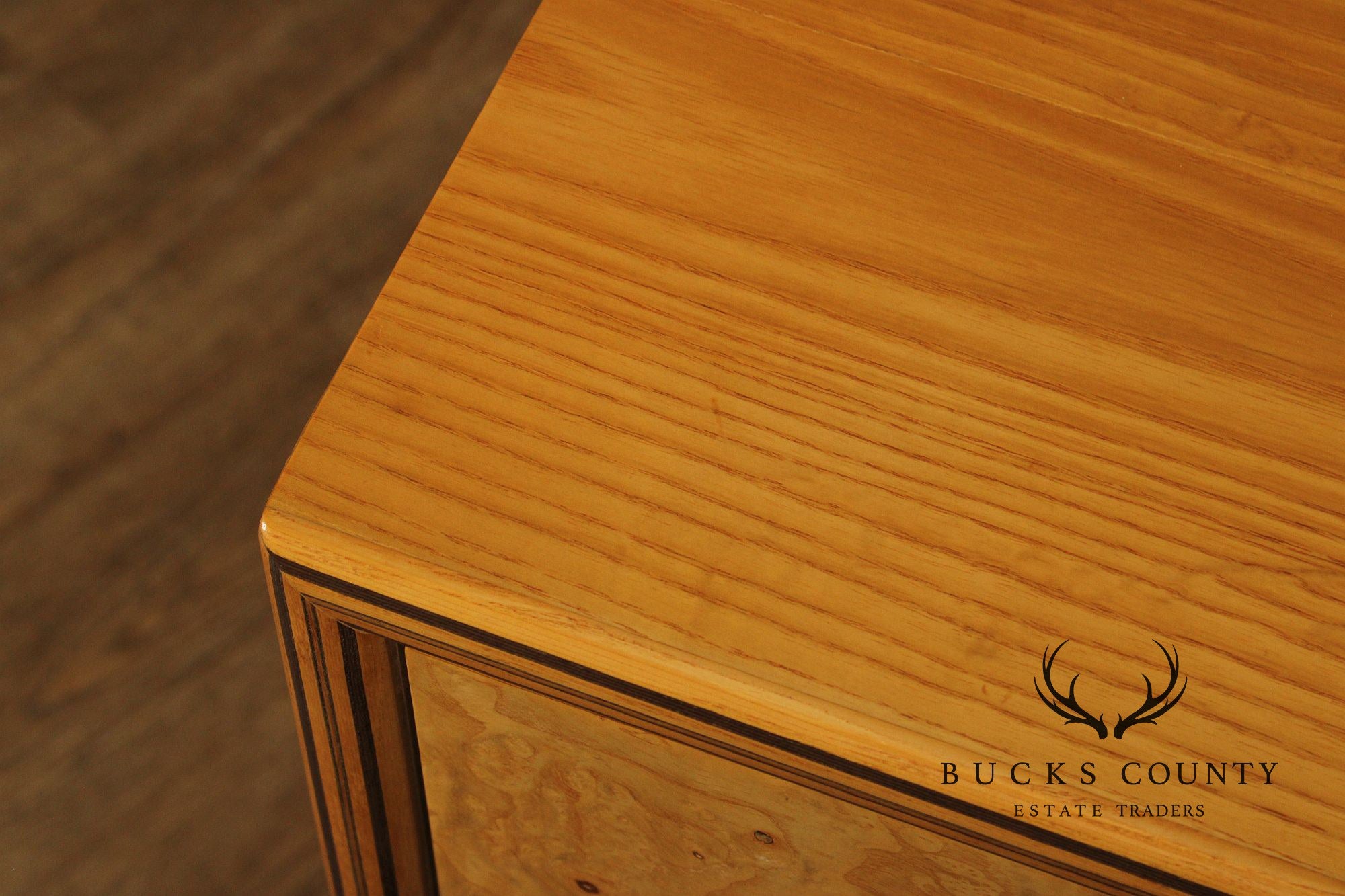 Henredon 'Scene Two' Burlwood Chest of Drawers