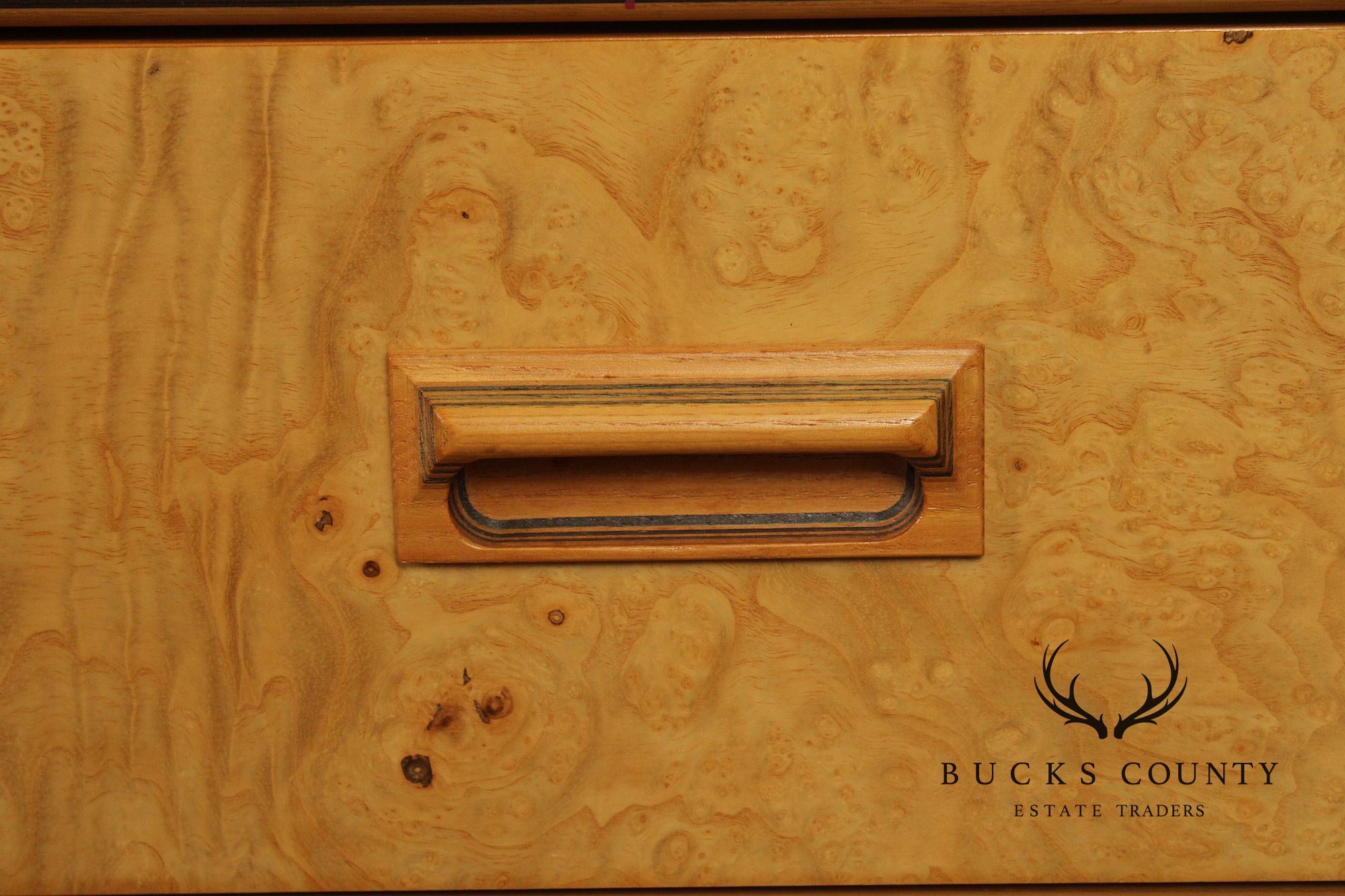 Henredon 'Scene Two' Burlwood Chest of Drawers