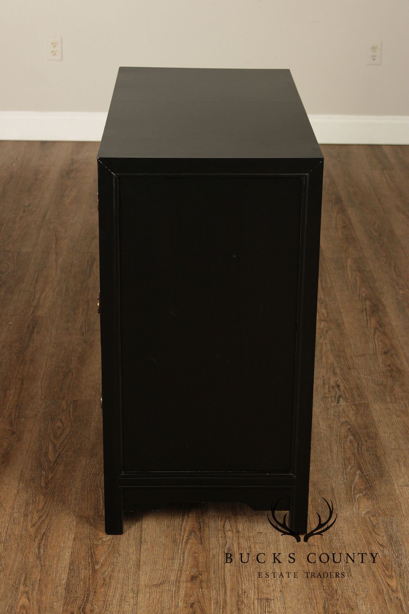 Contemporary Style Multi-Color Painted Nine Drawer Chest