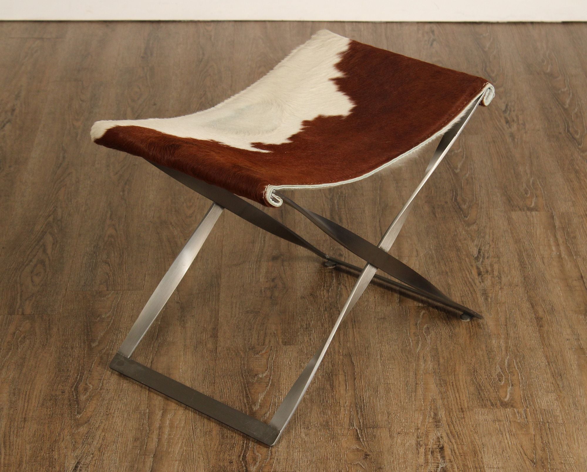 Room and Board Cowhide 'Karr' Stool