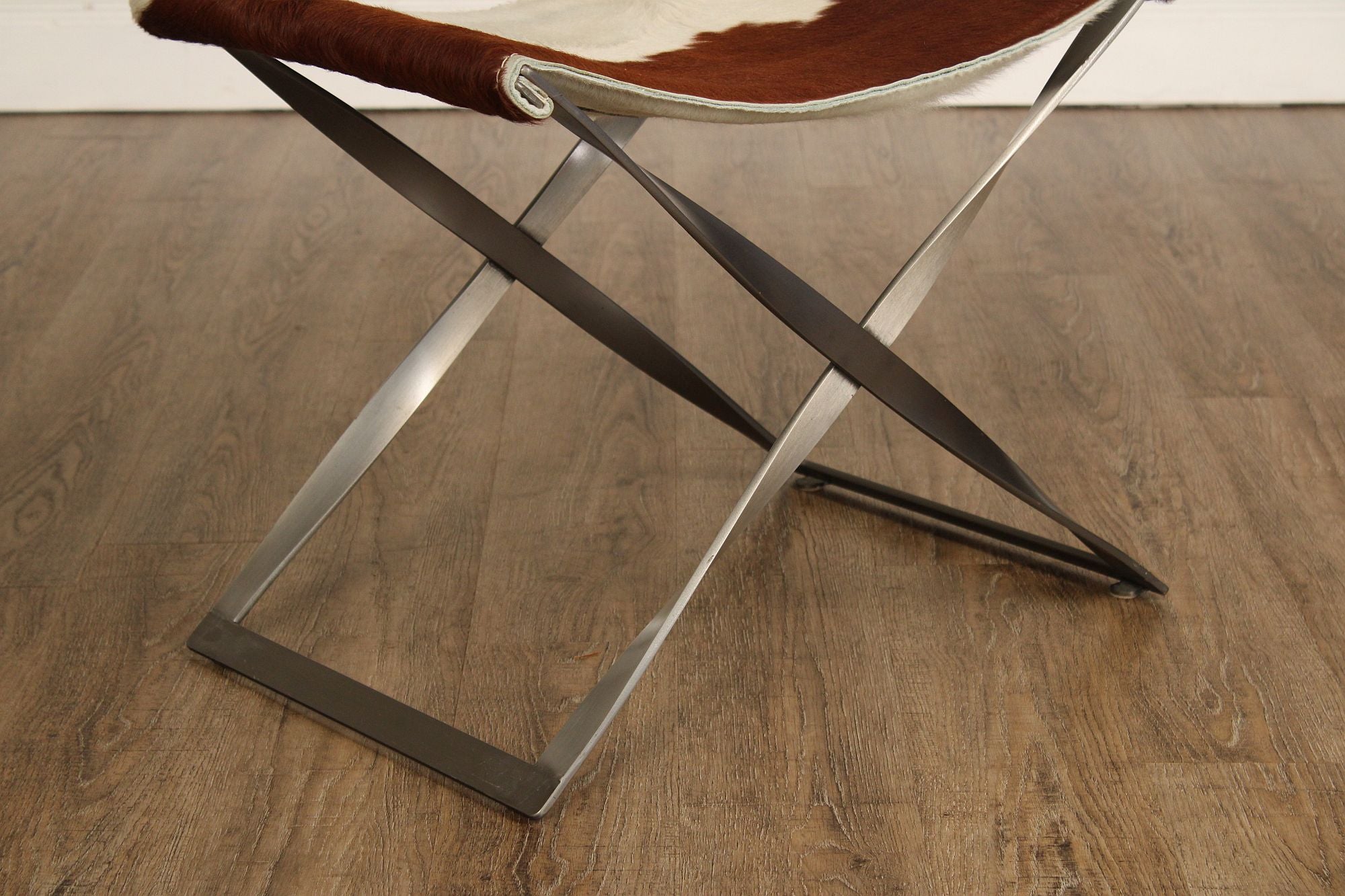 Room and Board Cowhide 'Karr' Stool