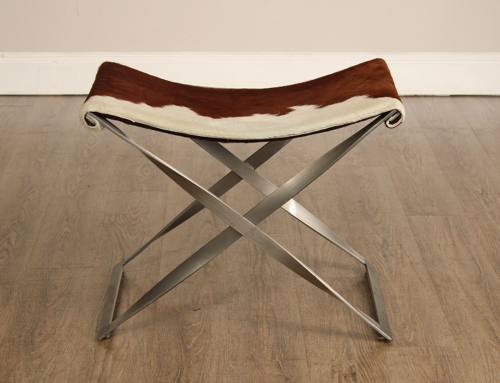 Room and Board Cowhide 'Karr' Stool