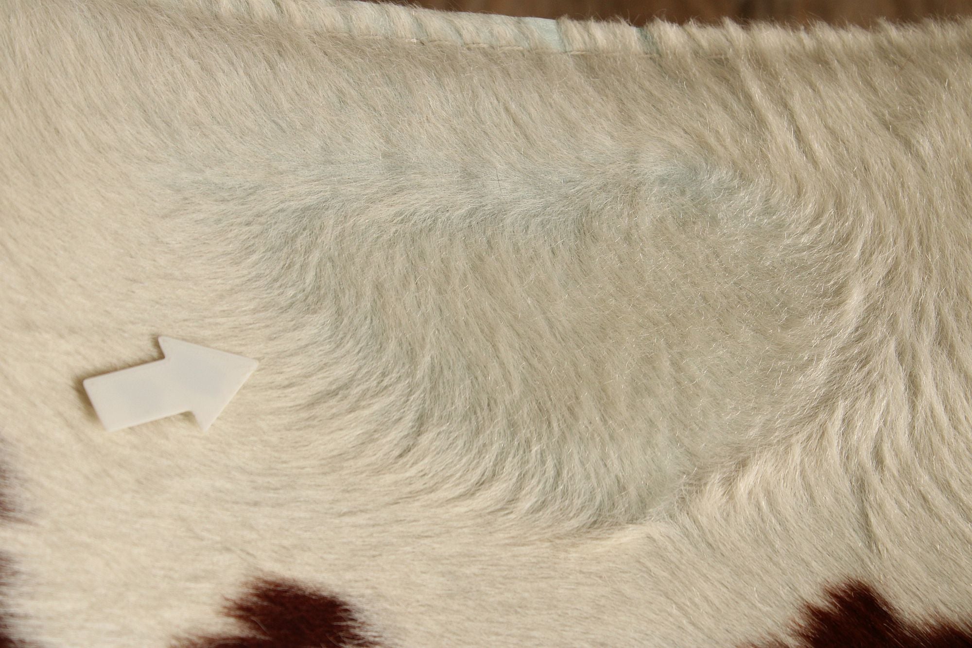 Room and Board Cowhide 'Karr' Stool