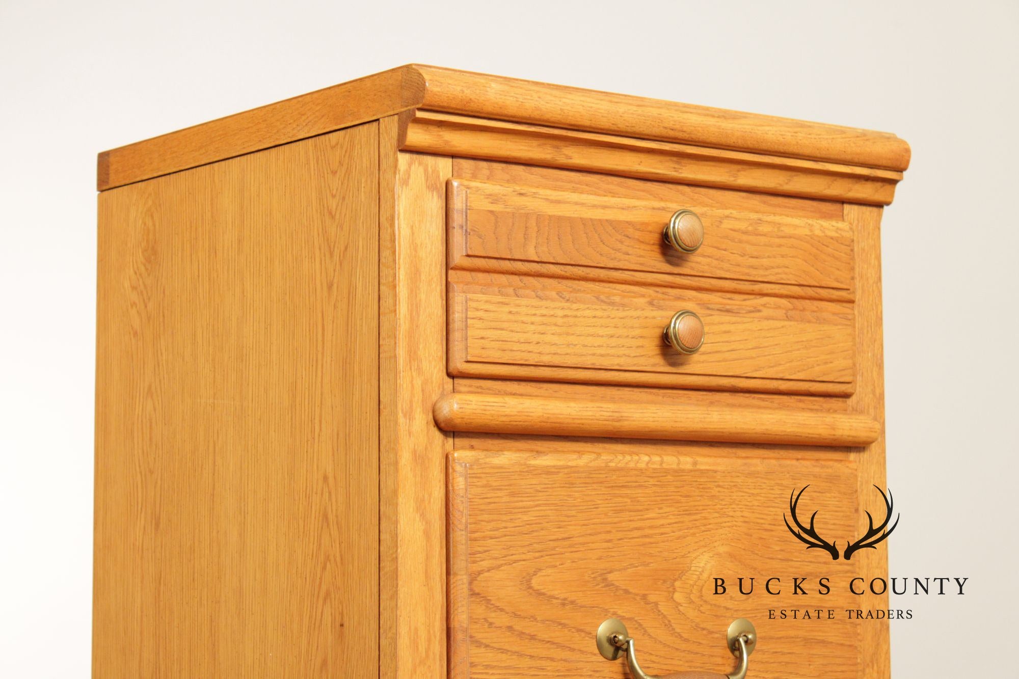 Lexington Pair of Oak File Cabinets
