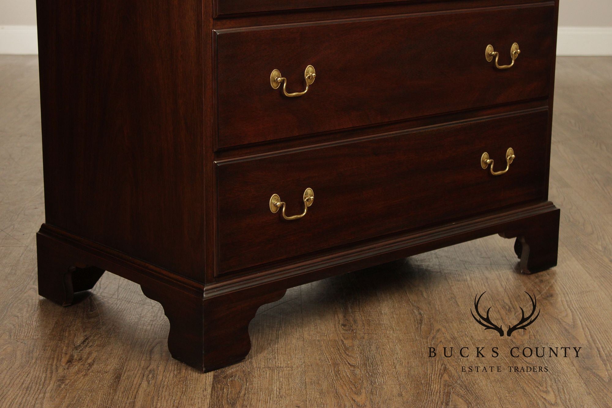Henkel Harris Mahogany Chippendale Style High Chest
