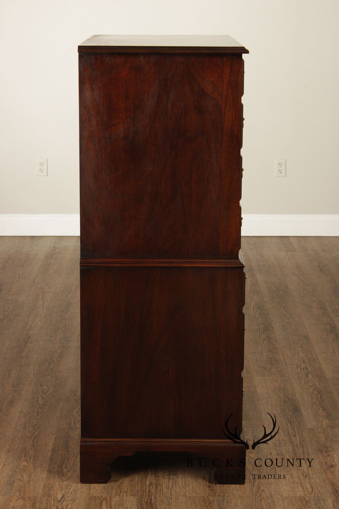 Henkel Harris Mahogany Chippendale Style High Chest