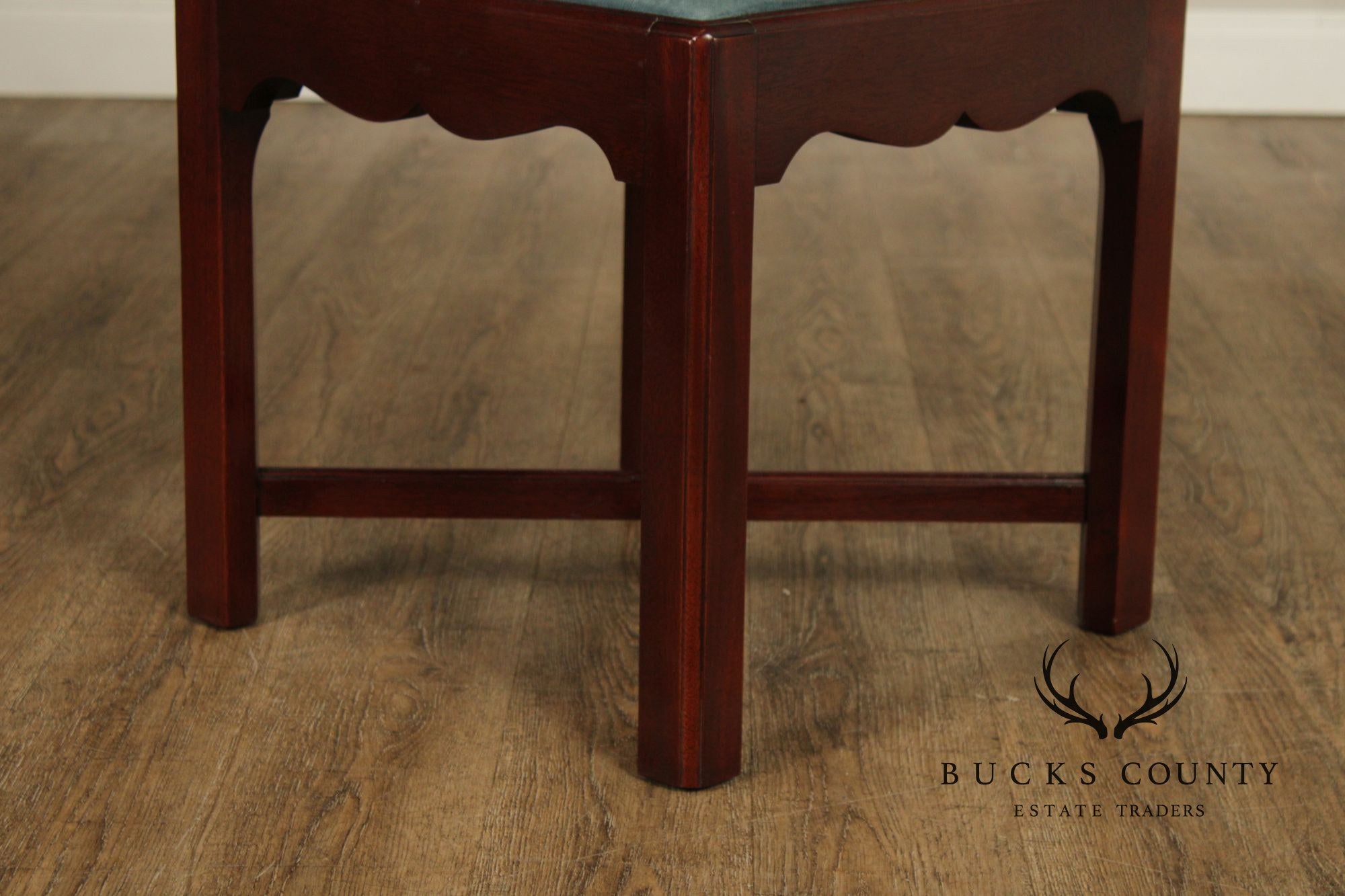 Mahogany Chippendale Style Corner Chair