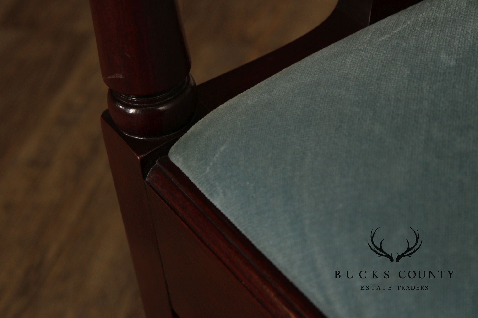 Mahogany Chippendale Style Corner Chair