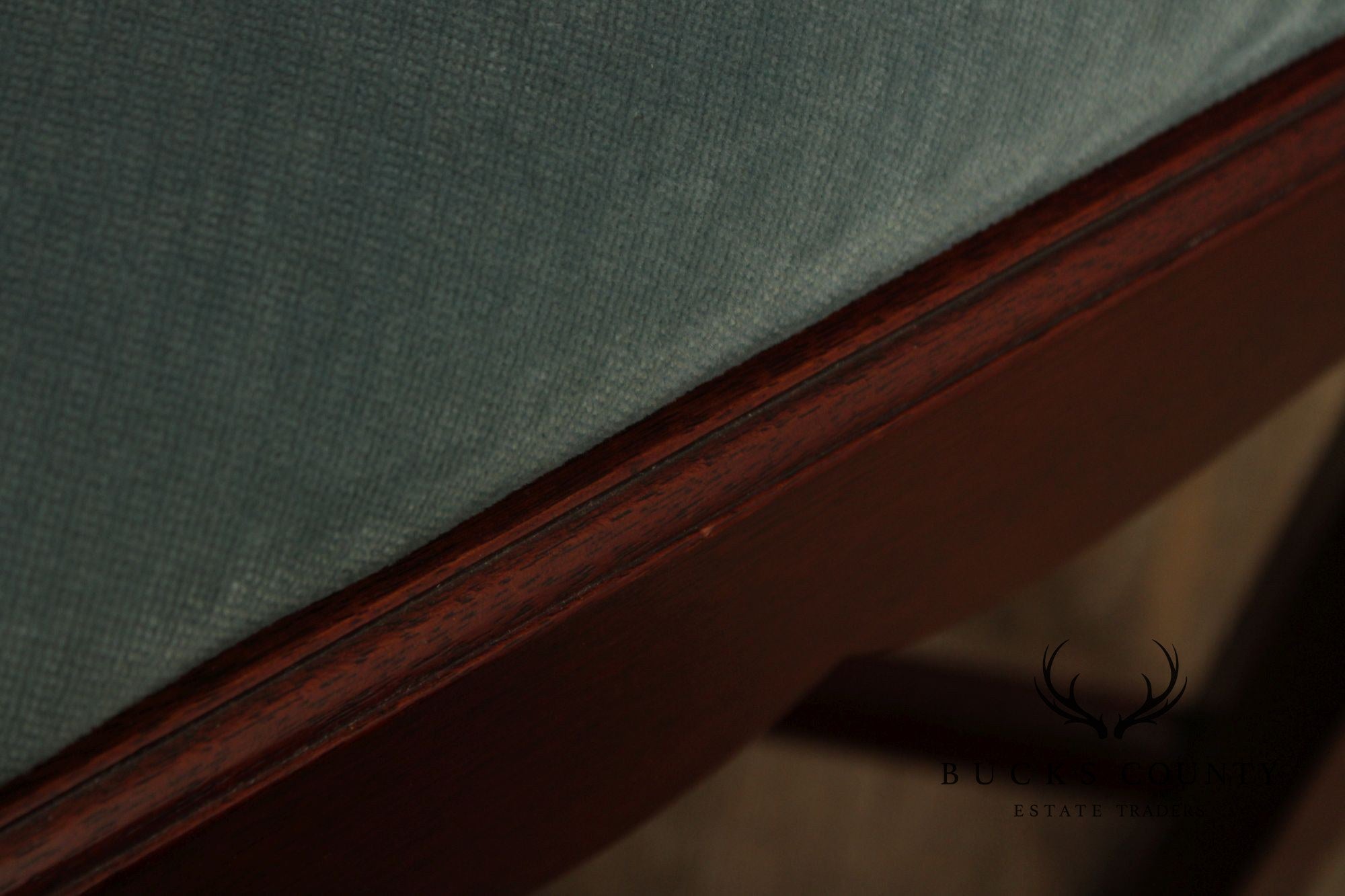 Mahogany Chippendale Style Corner Chair