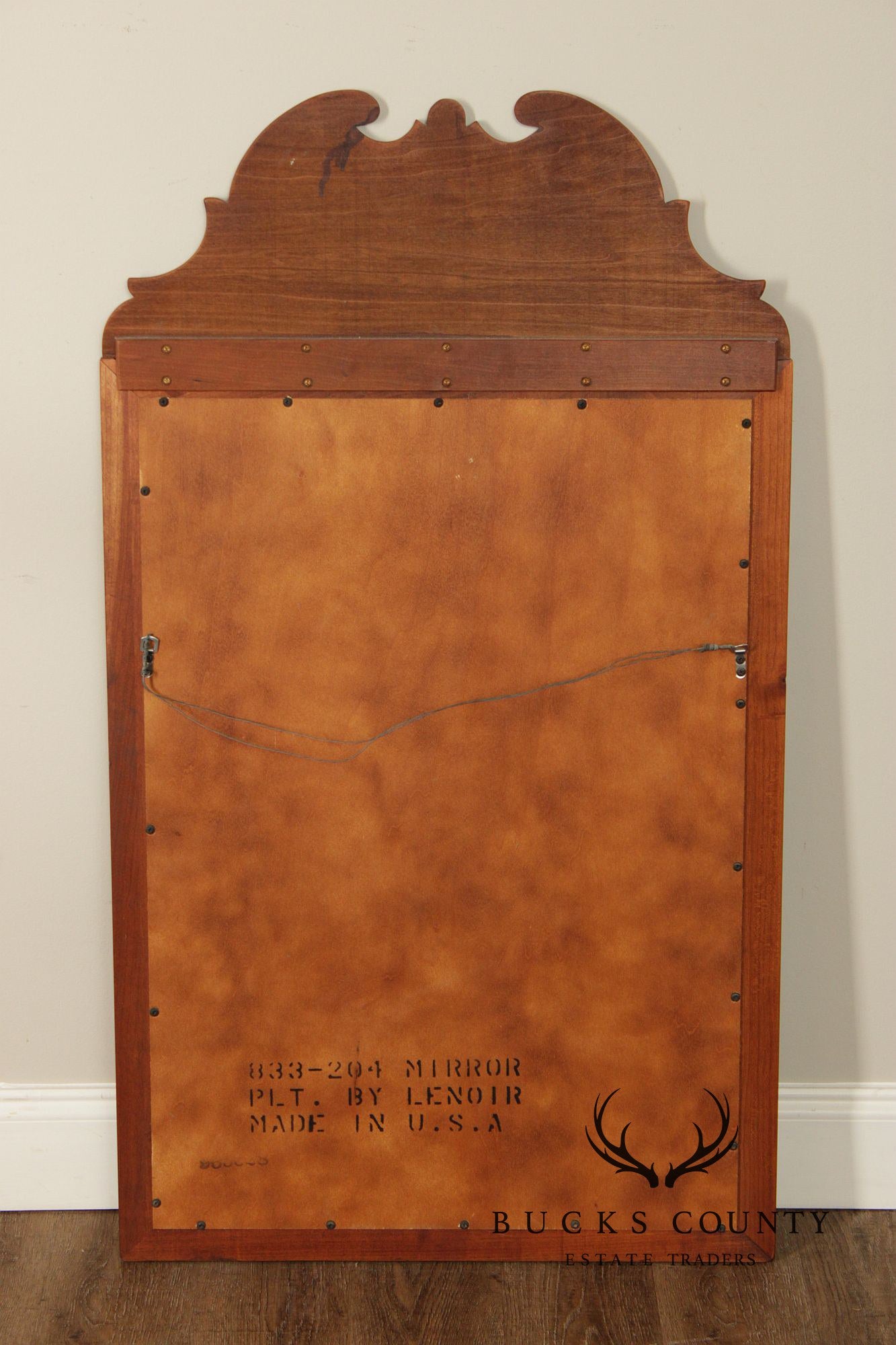Lexington Chippendale Style Cherry Wall Mirror