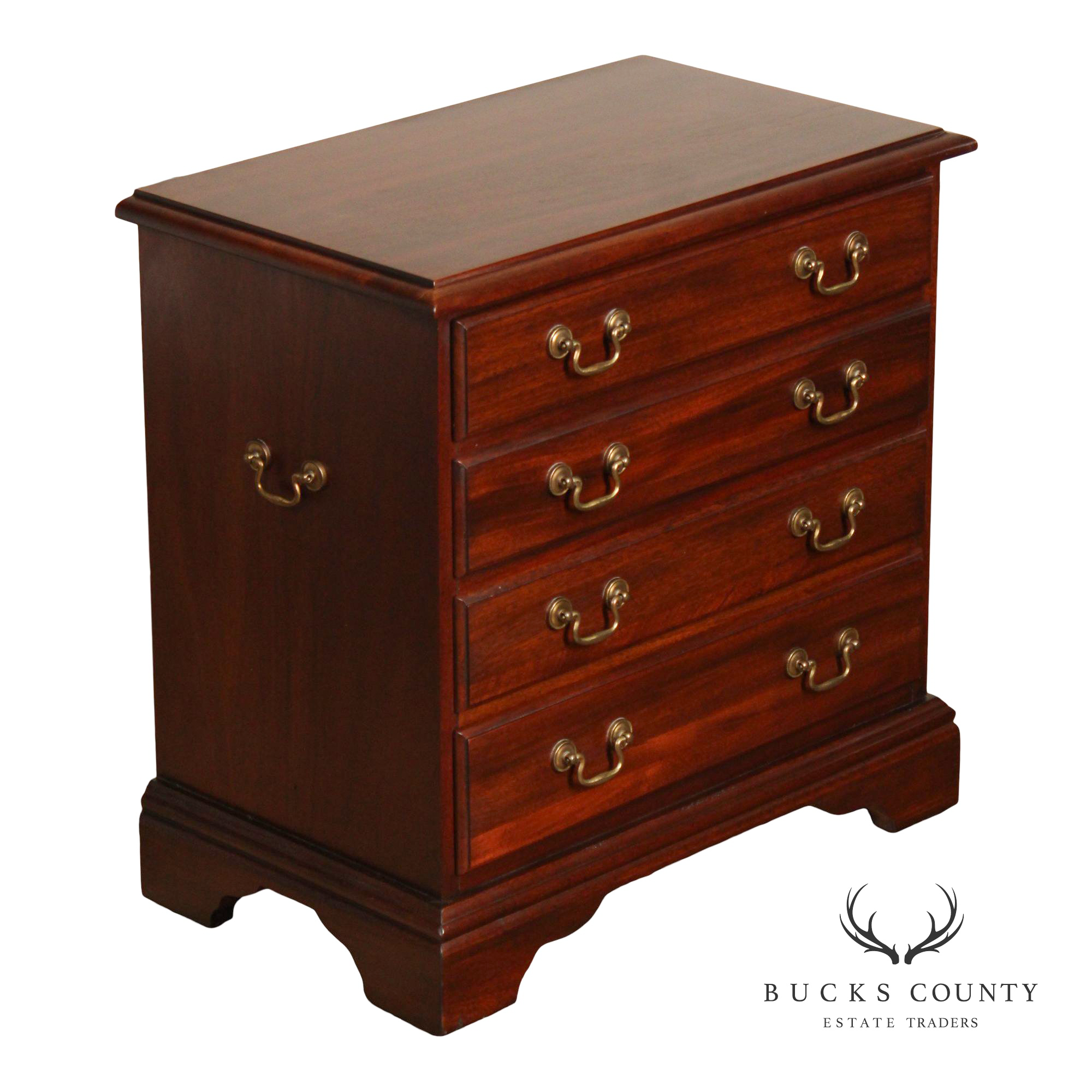 Georgian Style Mahogany Bedside Chest