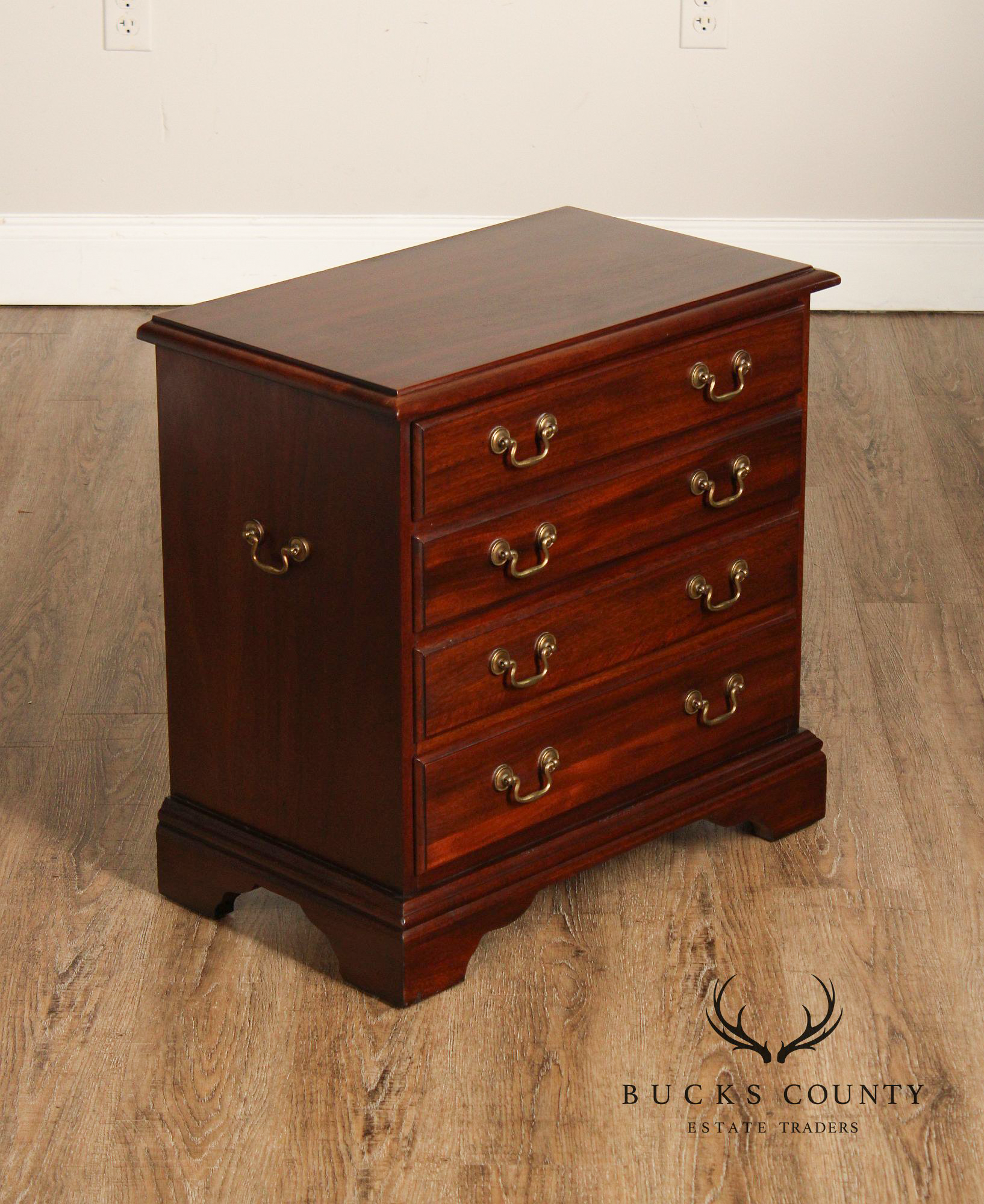 Georgian Style Mahogany Bedside Chest