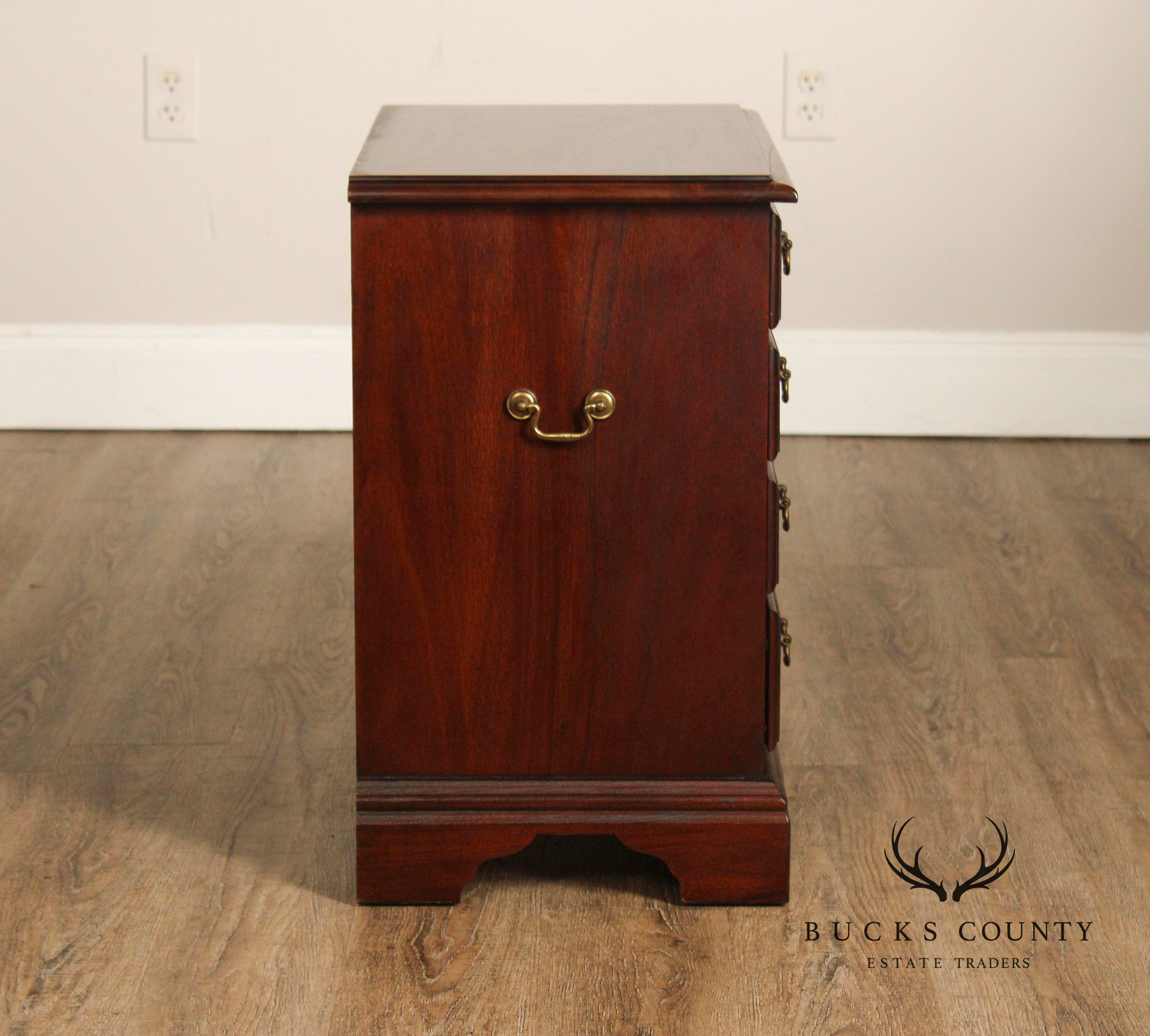 Georgian Style Mahogany Bedside Chest