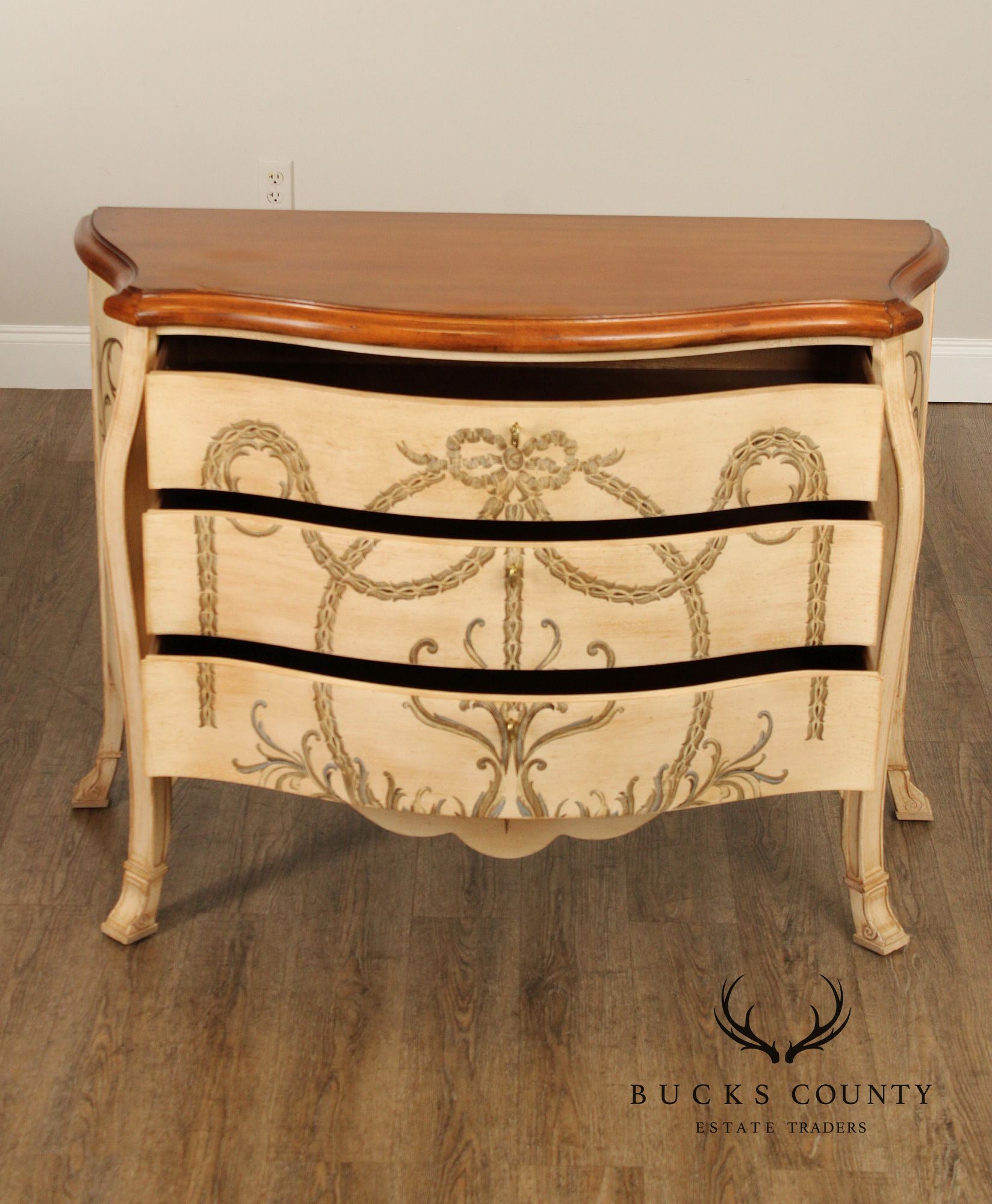 Ferguson Copeland 'Isabella' Paint Decorated Commode