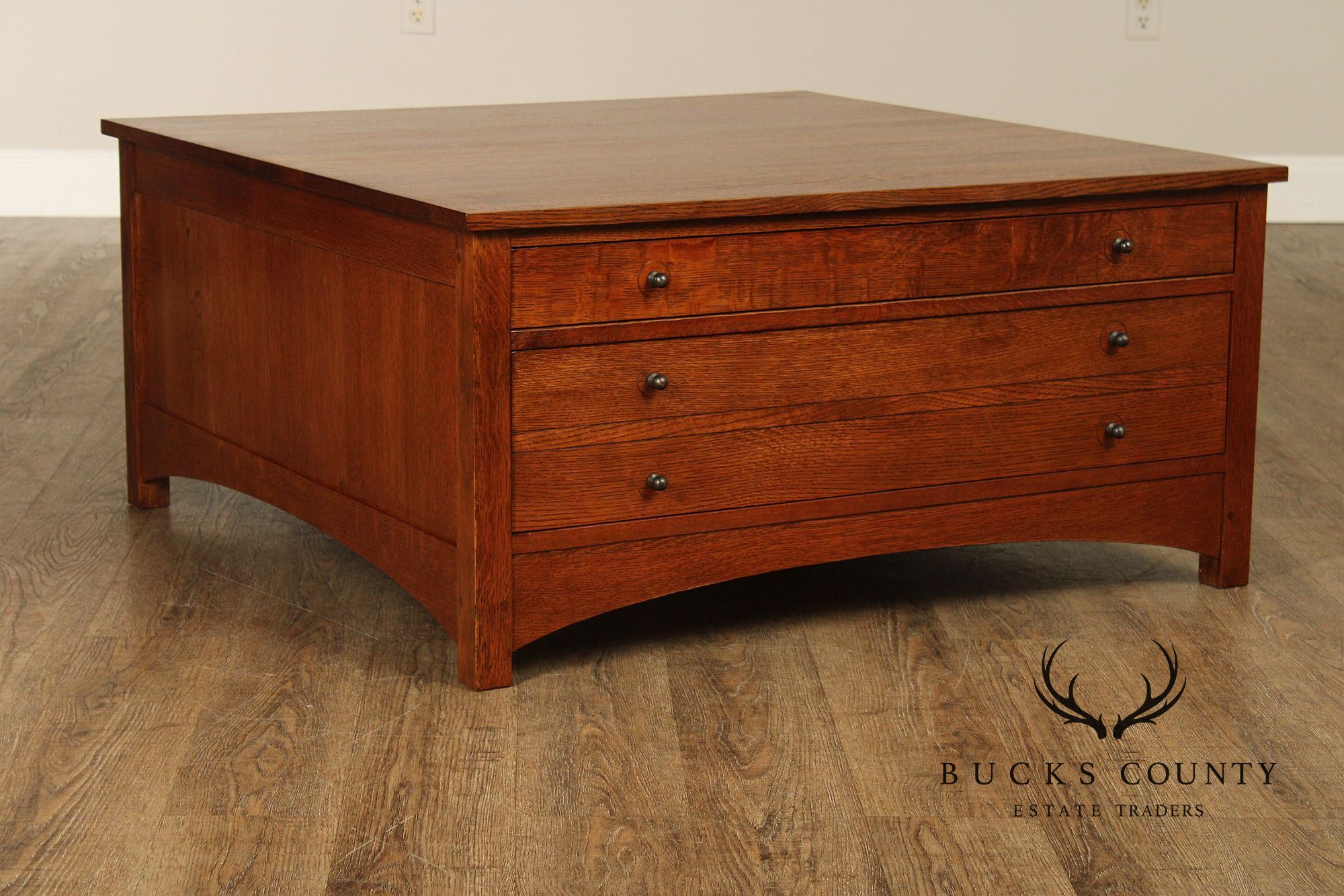 Stickley Mission Collection Oak Harvey Ellis Coffee Table