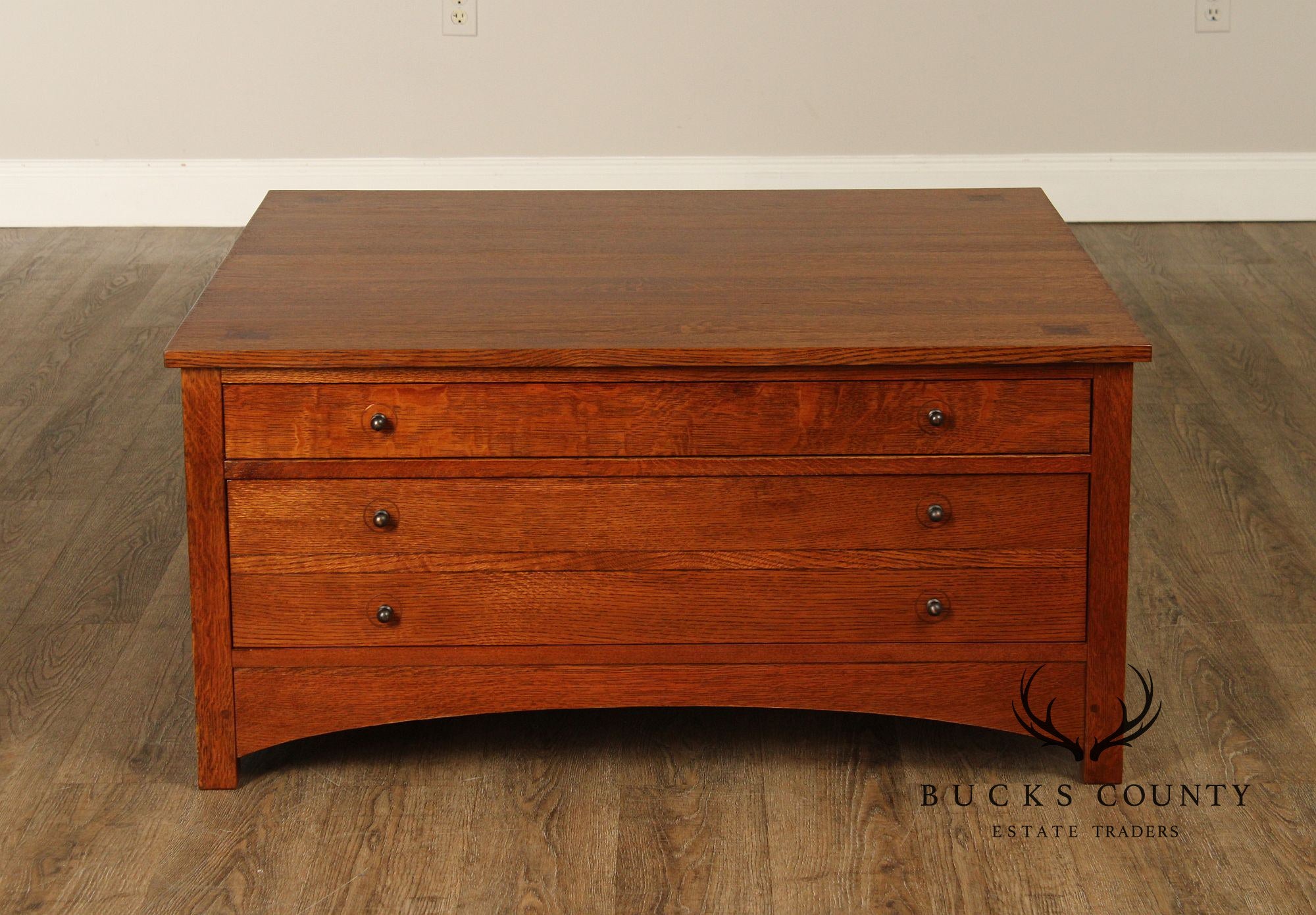 Stickley Mission Collection Oak Harvey Ellis Coffee Table