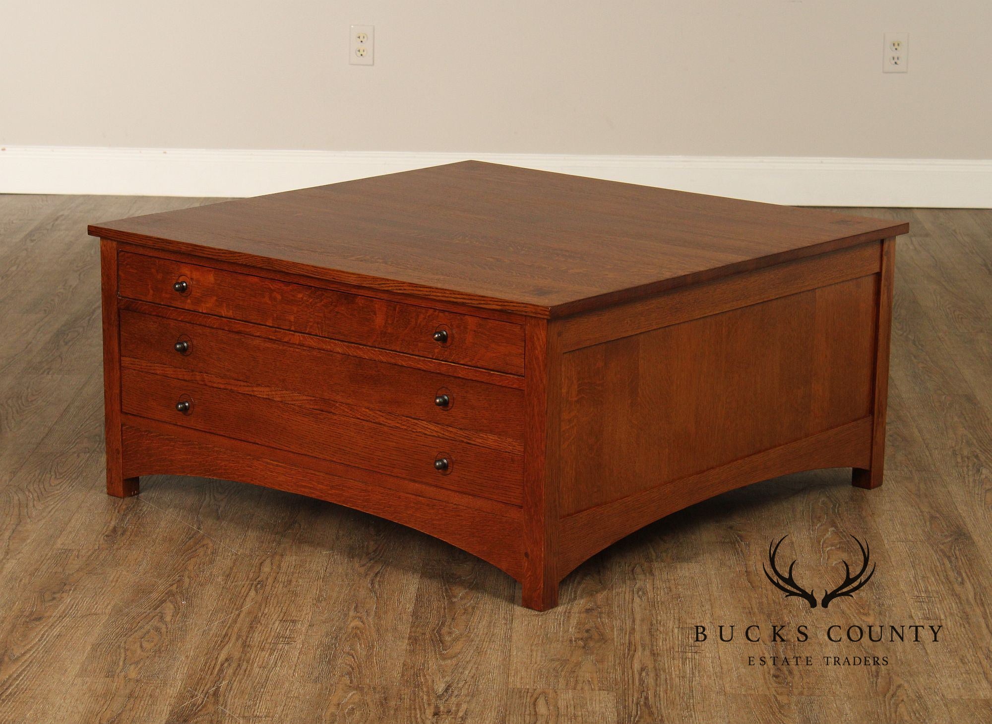 Stickley Mission Collection Oak Harvey Ellis Coffee Table