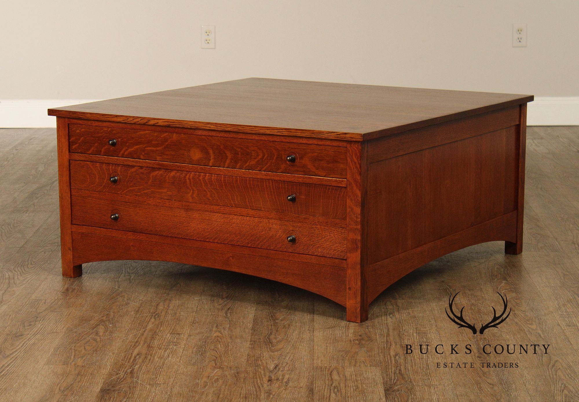 Stickley Mission Collection Oak Harvey Ellis Coffee Table