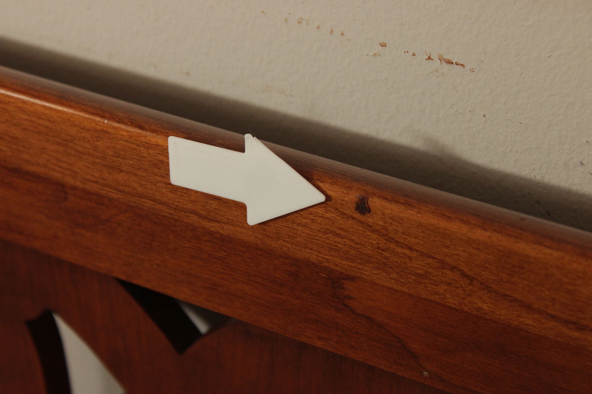Henkel Harris Chippendale Style Cherry King Headboard