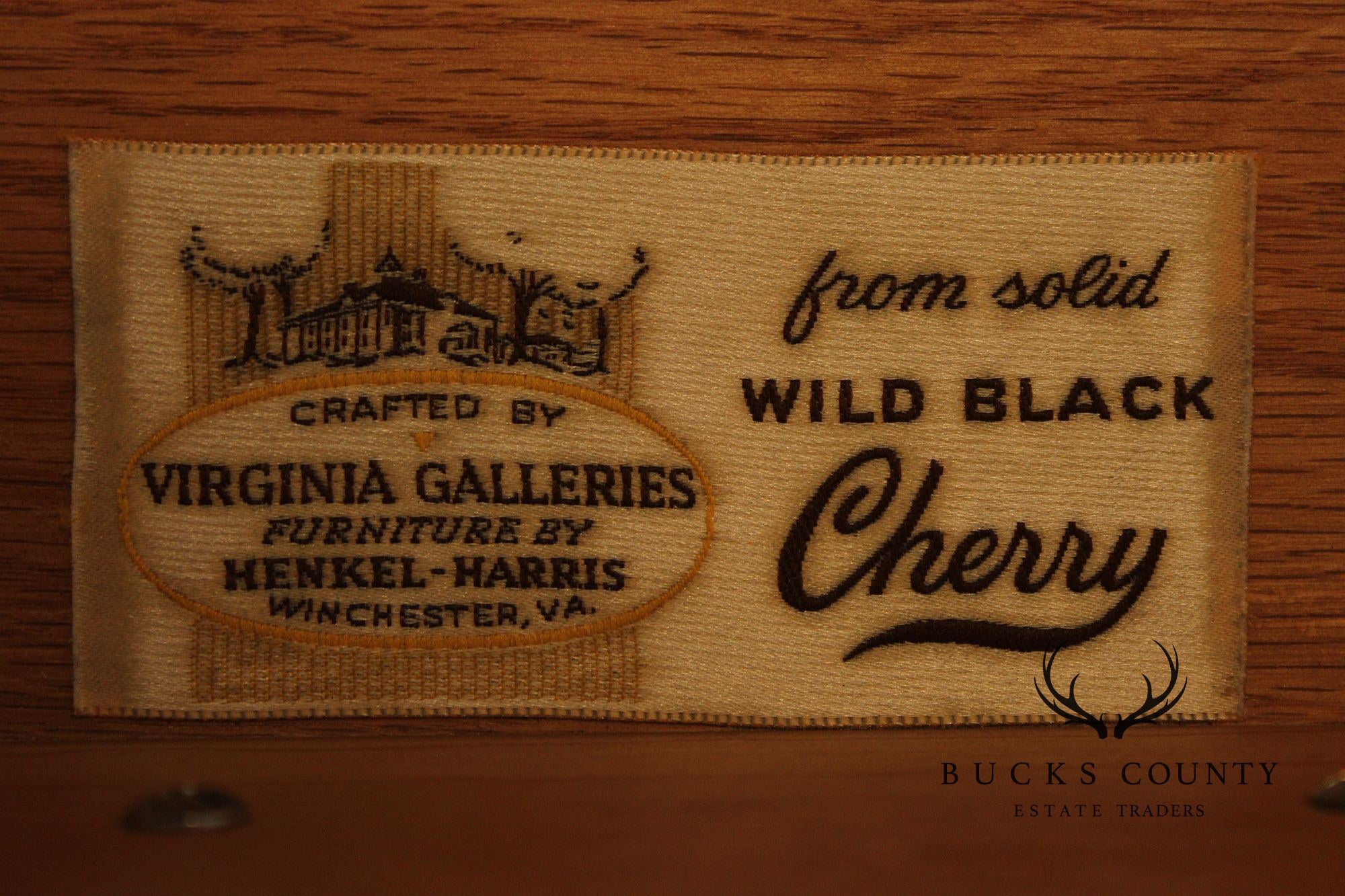 Henkel Harris Vintage Cherry Triple Dresser
