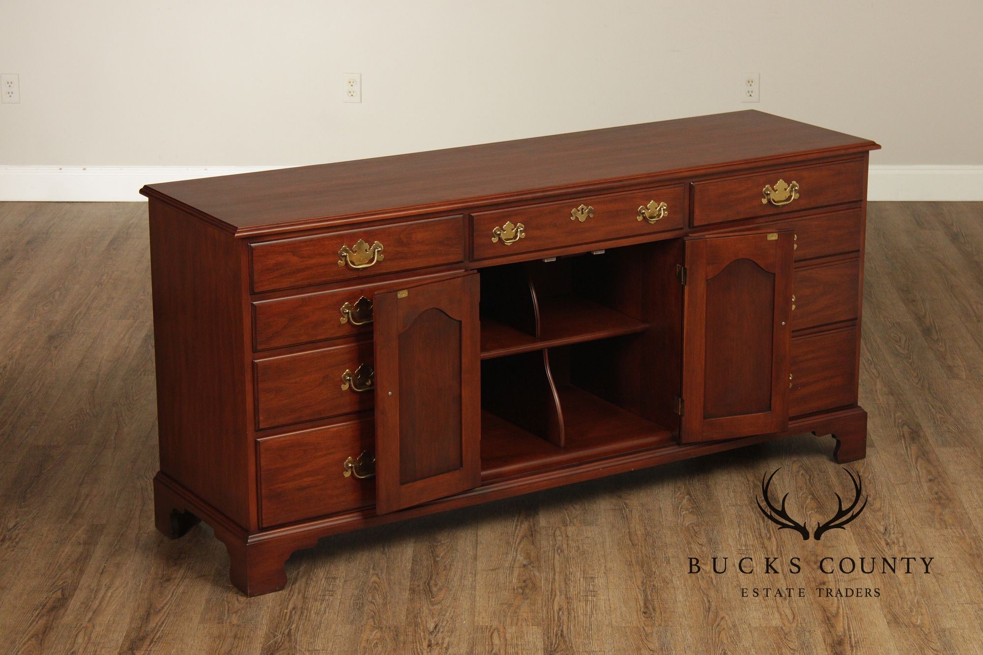Henkel Harris Vintage Cherry Triple Dresser