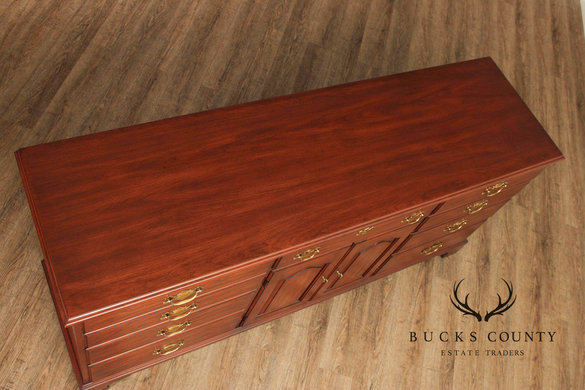 Henkel Harris Vintage Cherry Triple Dresser