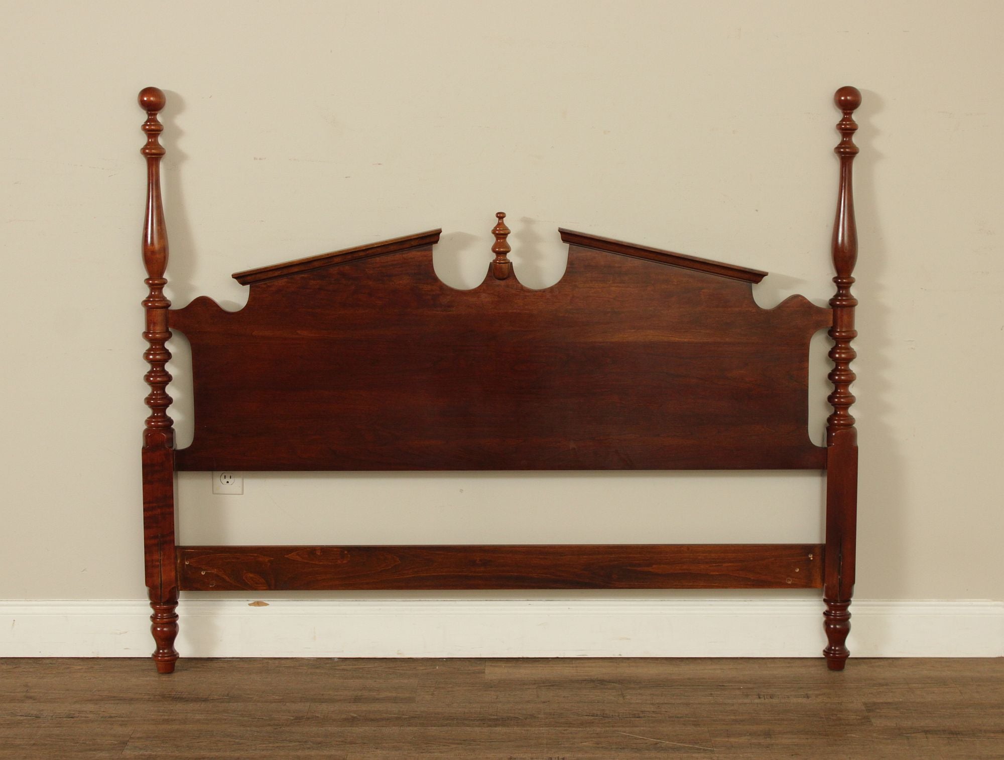 Chippendale Style Cherry Queen Poster Headboard