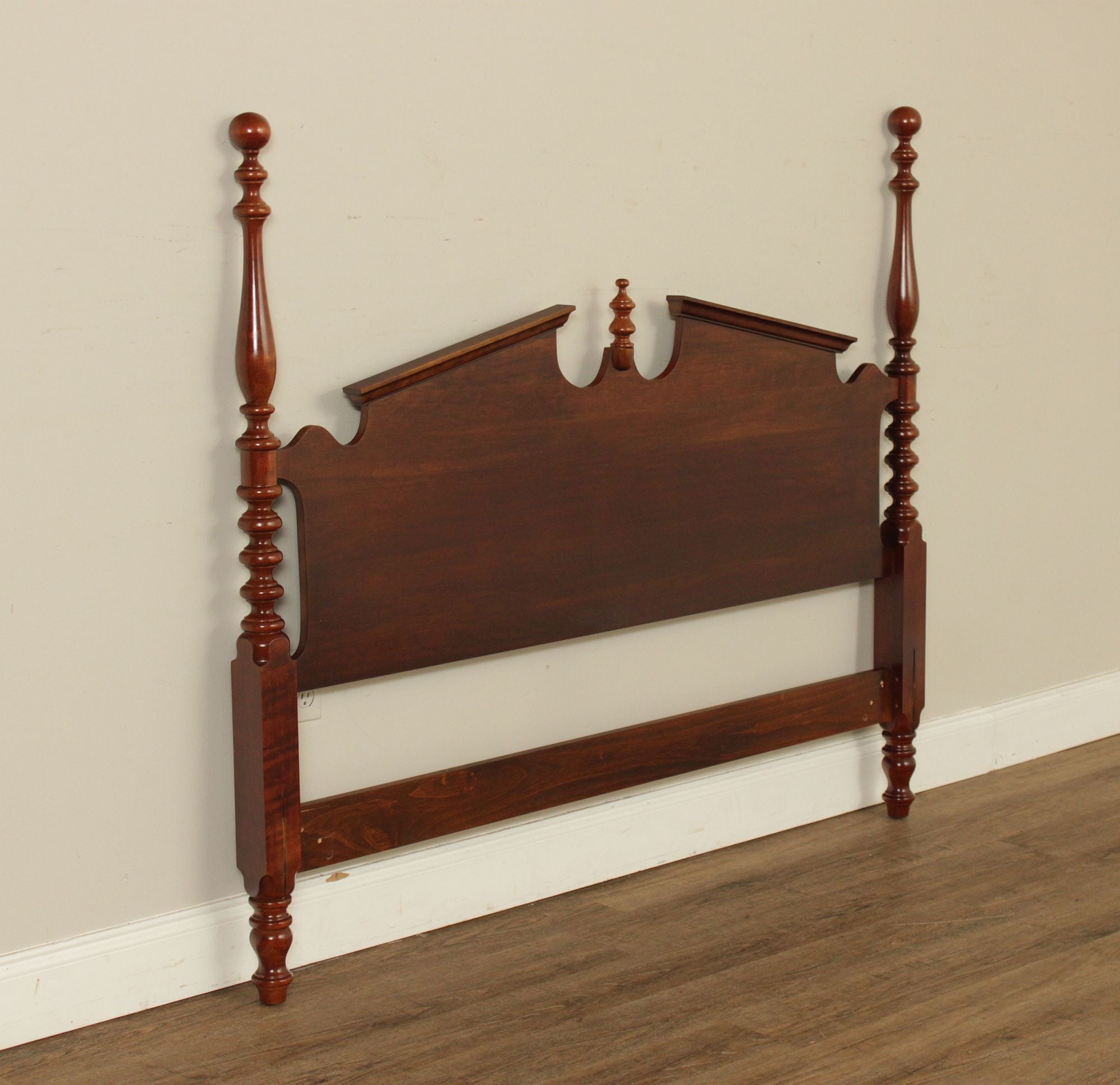 Chippendale Style Cherry Queen Poster Headboard