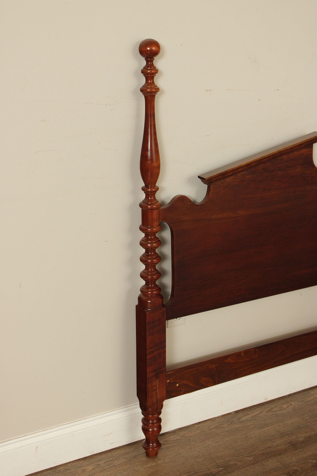 Chippendale Style Cherry Queen Poster Headboard