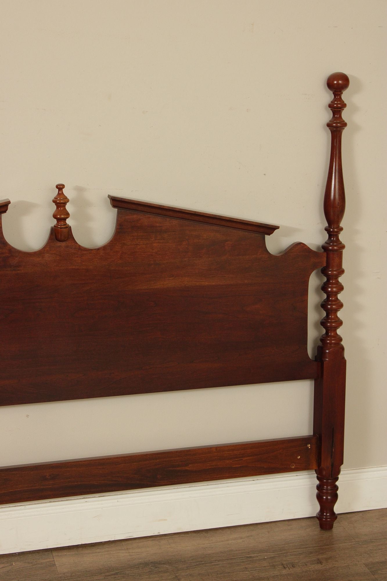 Chippendale Style Cherry Queen Poster Headboard