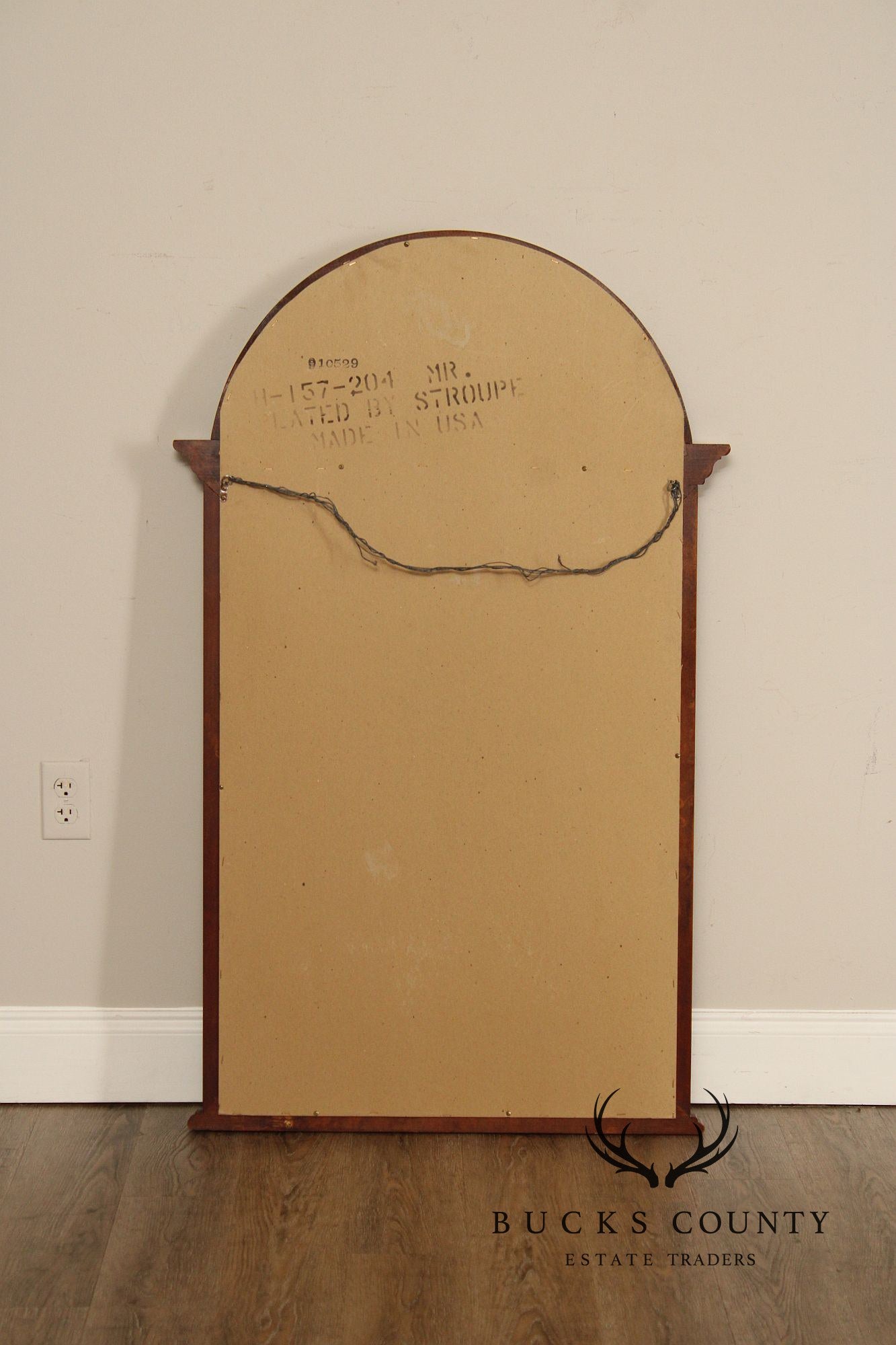 Lexington Traditional Cherry Frame Wall Mirror