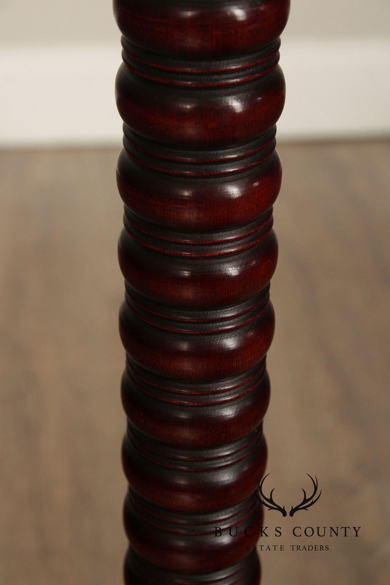 Antique Victorian Mahogany Carved  Hoof-Foot Coat Rack