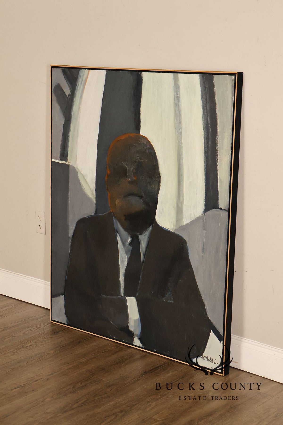 Anne Cooper Dobbins Oil Painting, 'The Master Builder'