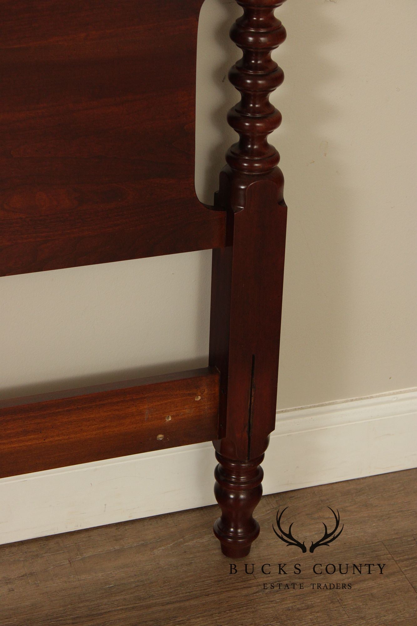 Chippendale Style Cherry Queen Poster Headboard