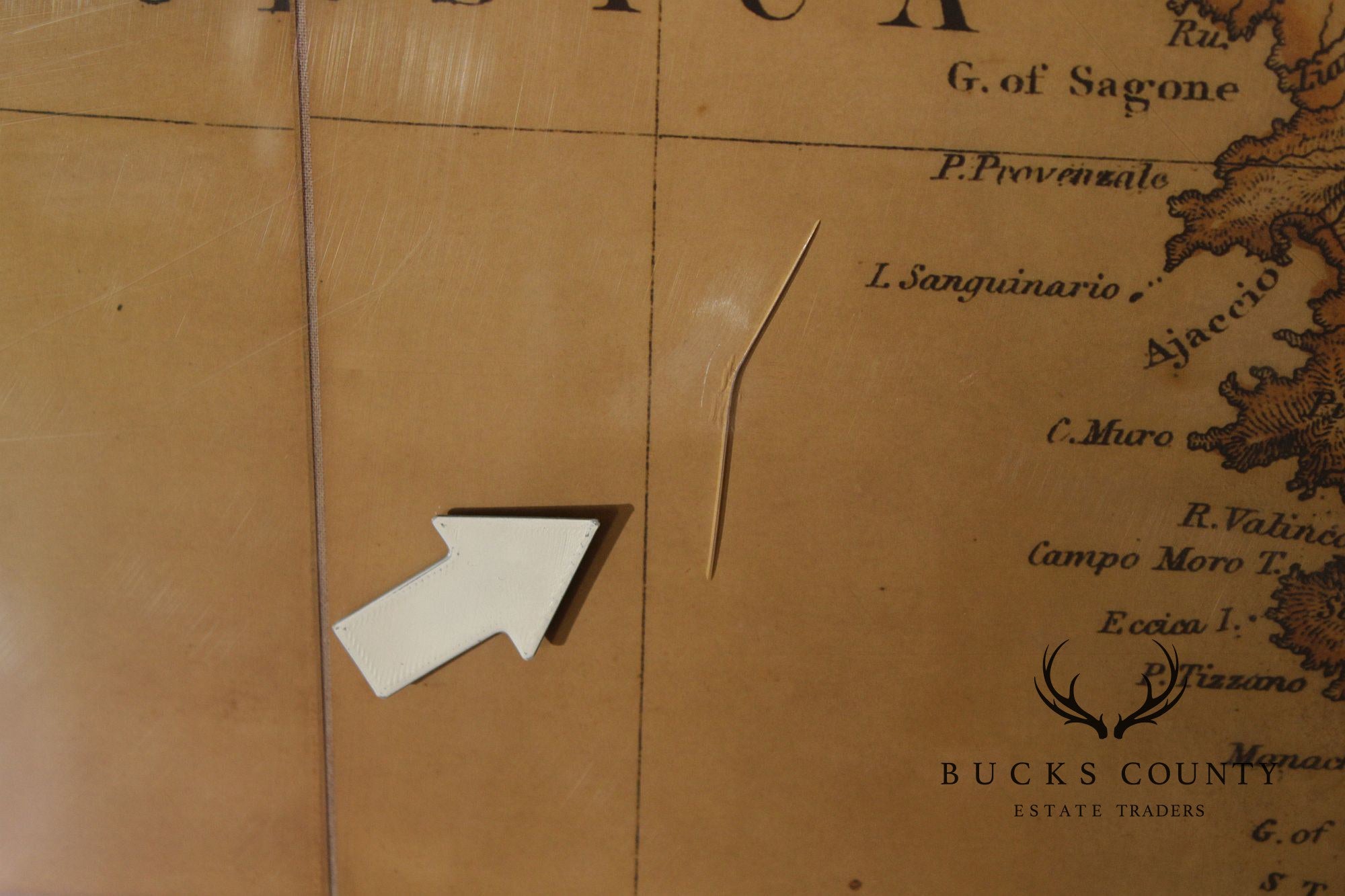 Monumental Stanford's Map of Italy